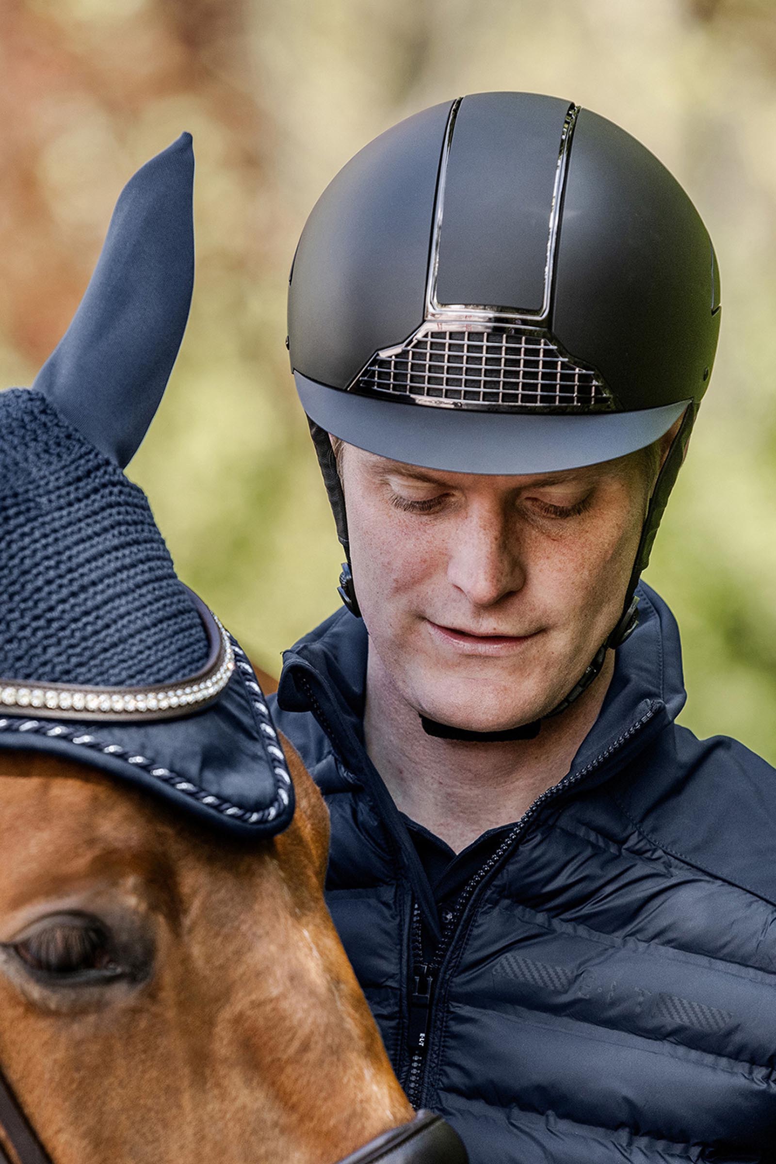 SWING H24 Chrome casque d'&eacute;quitation