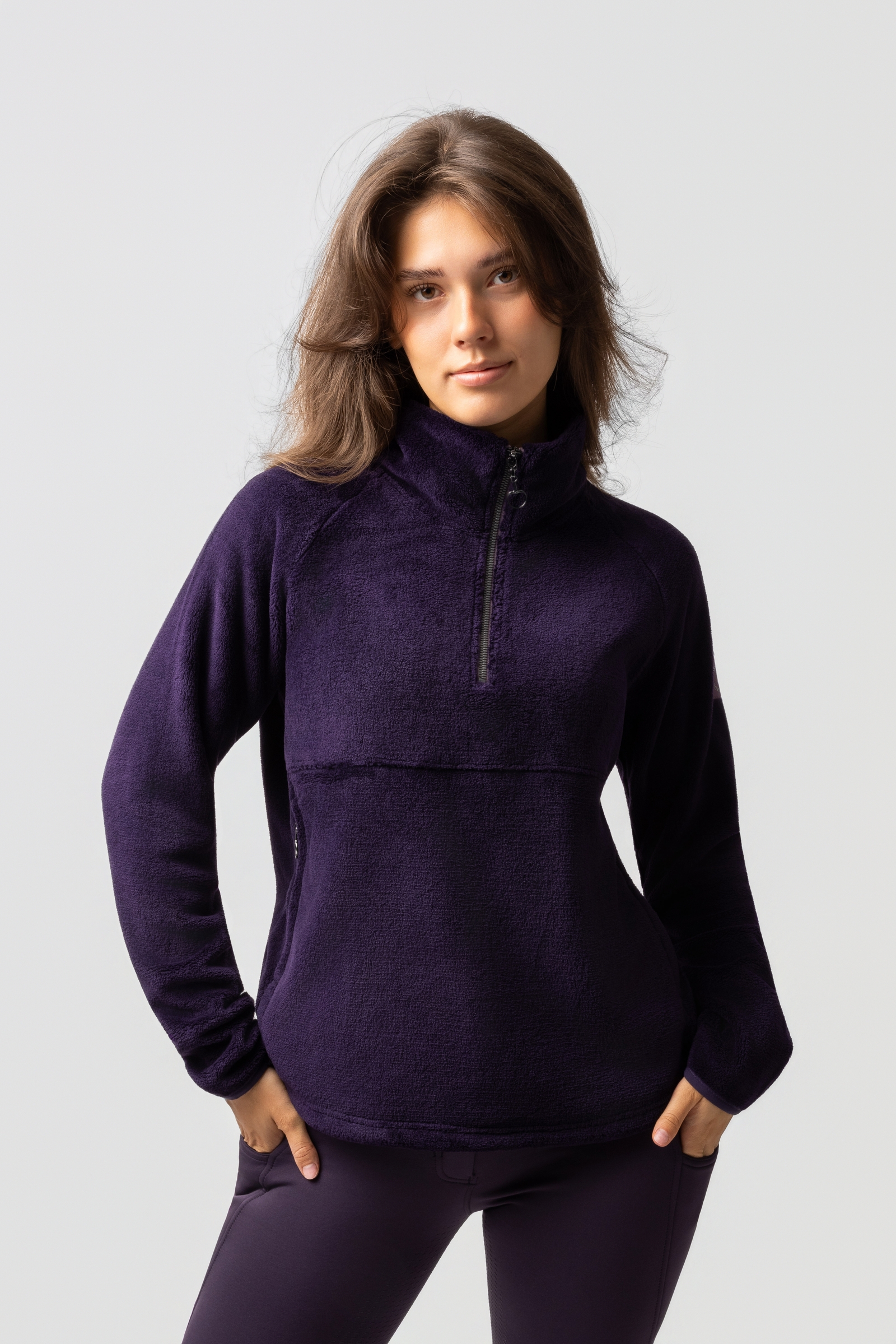 Horze Frieda Pull en polaire anorak pour femmes