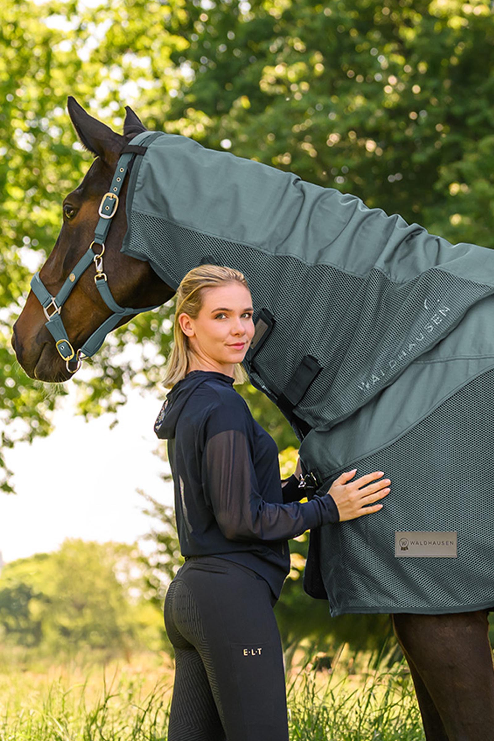 Pine Green Waldhausen Comfort couvre-encolure pluie & anti-mouches 