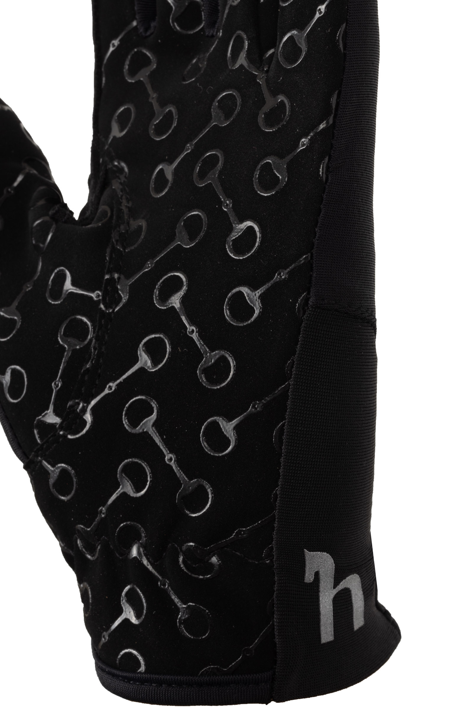 Gants d'équitation avec paume silicone Horze, enfant