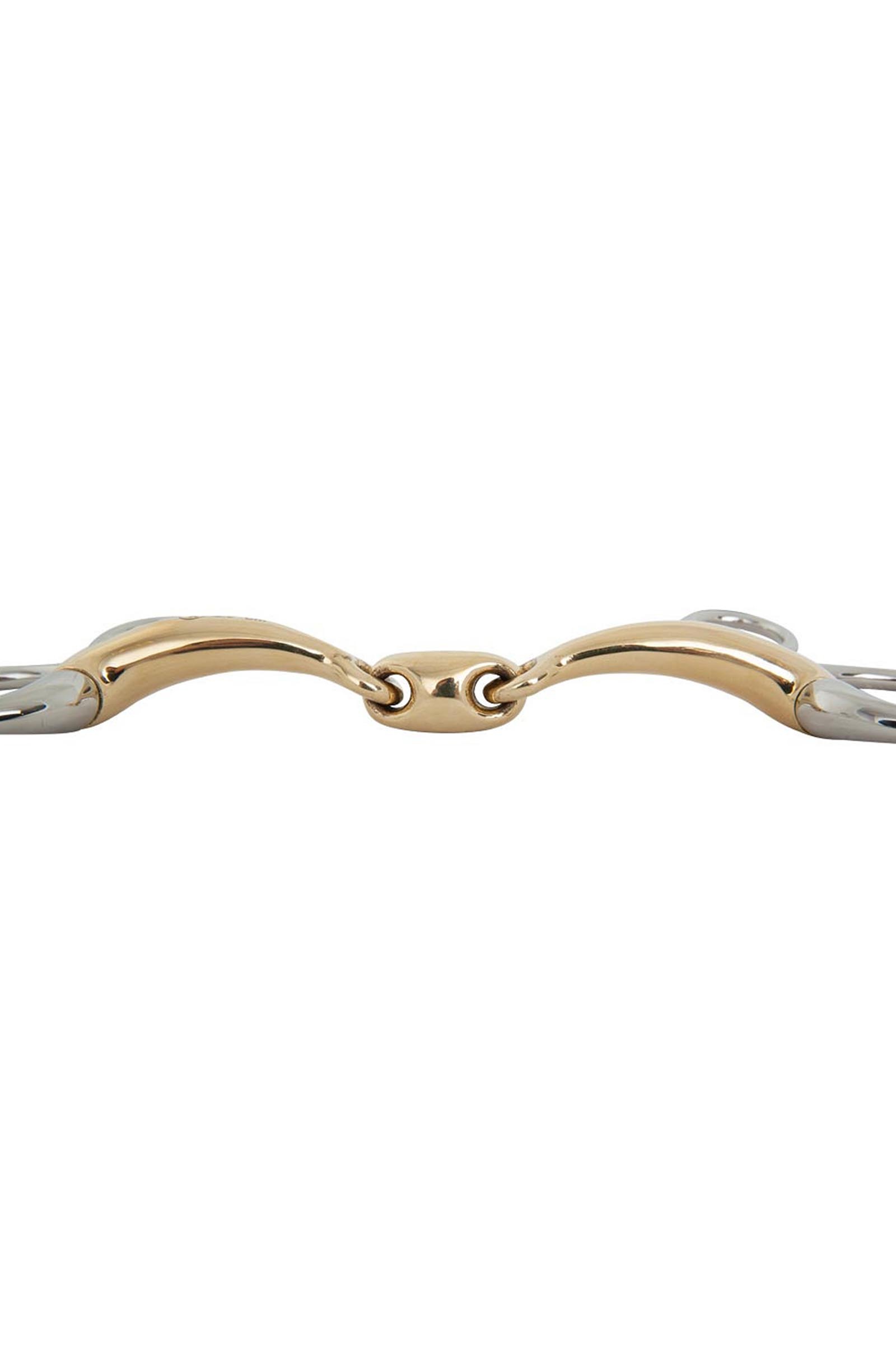 BR Soft Contact mors Baucher, double brisure, 14 mm, branches 110 mm