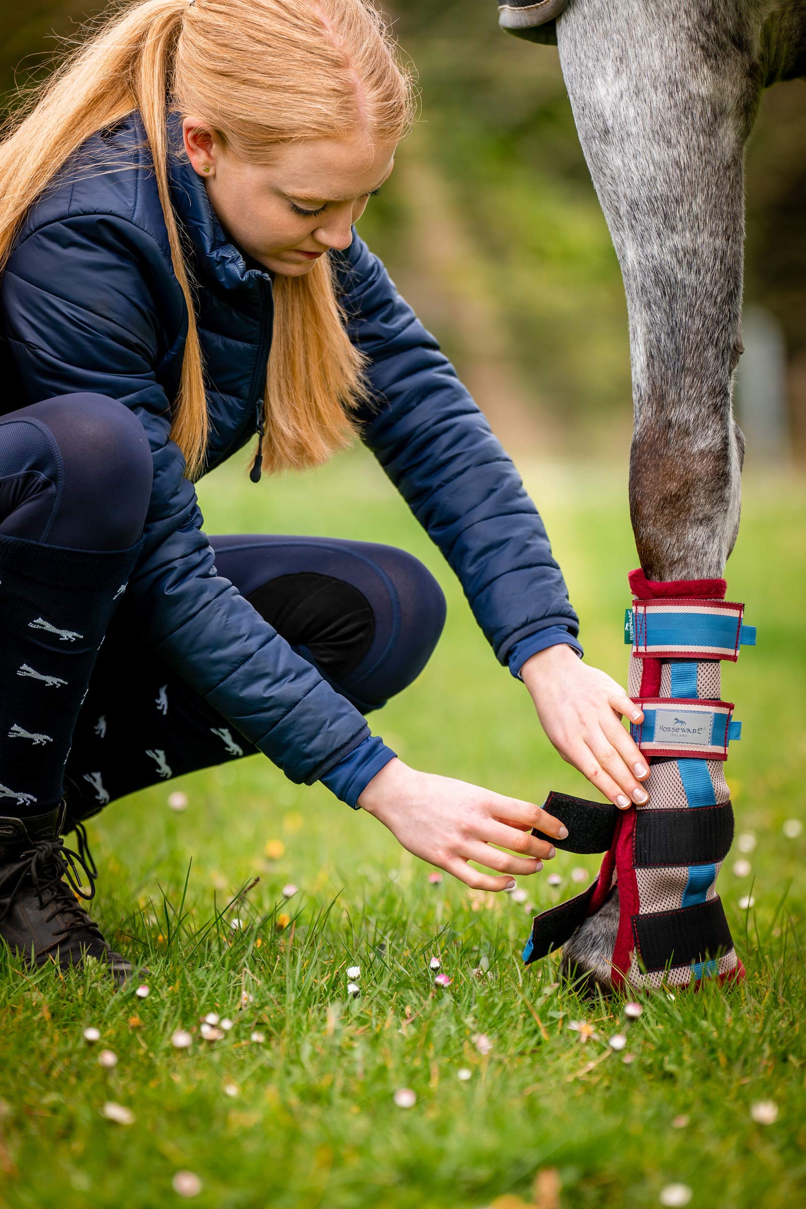 Horseware anti-mouches guêtres