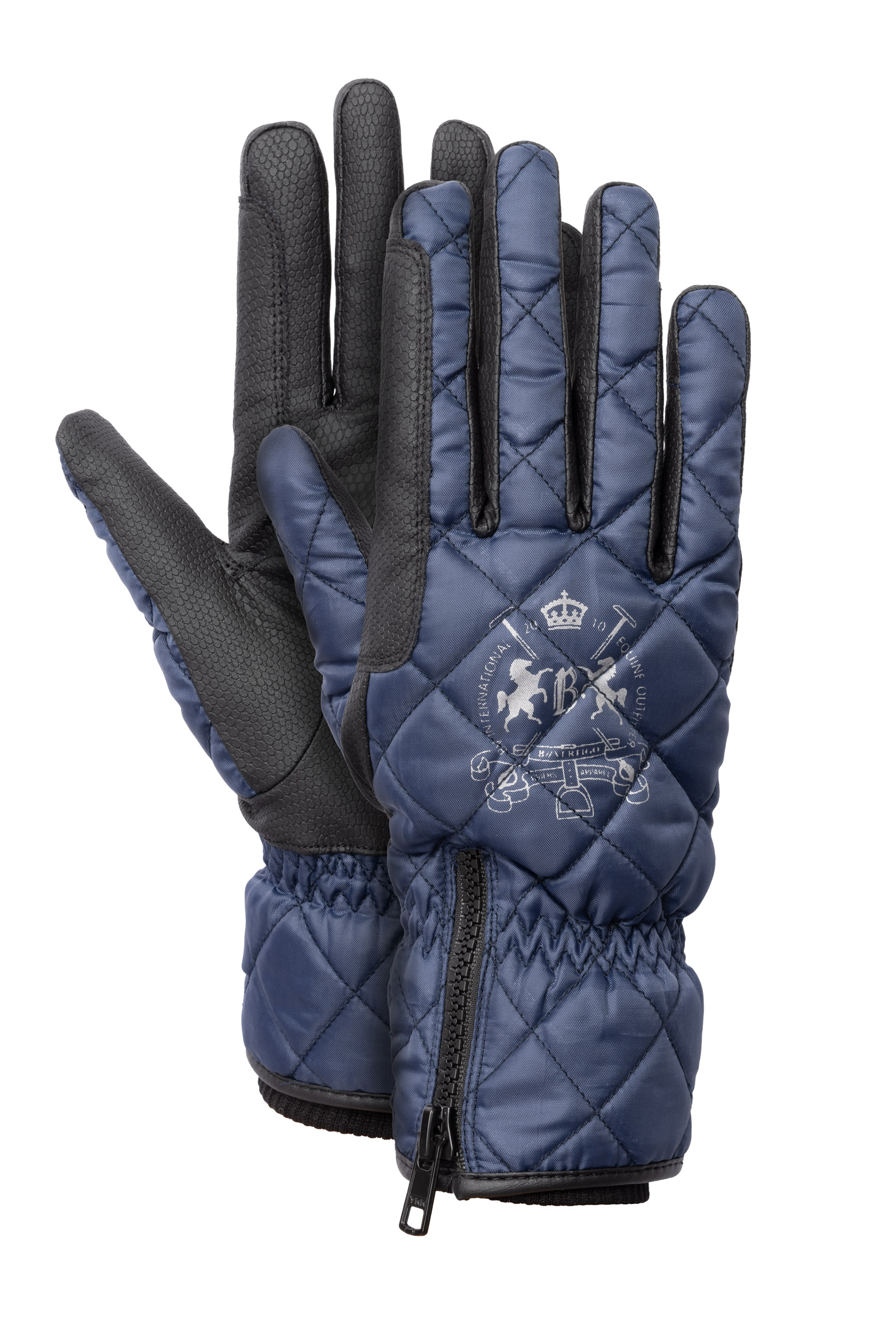 B Vertigo Onyx Gants d'&eacute;quitation imperm&eacute;ables et rembourr&eacute;s