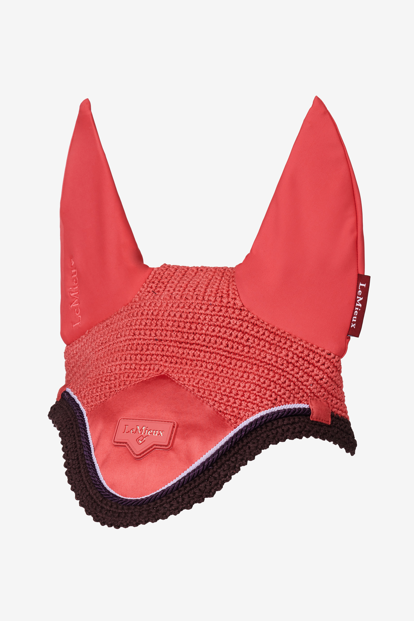 Cranberry LeMieux Loire bonnet anti-mouches