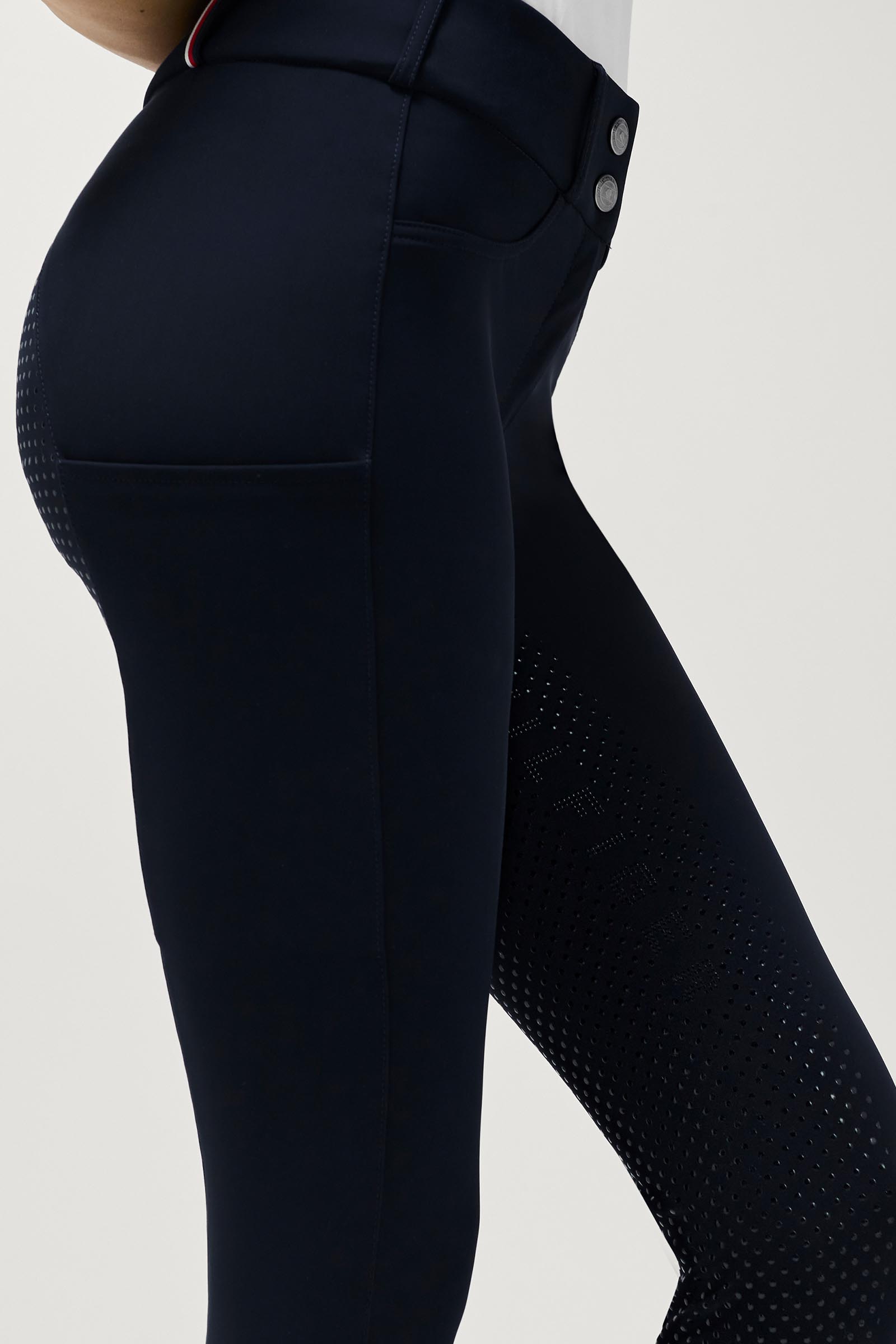 Tommy Hilfiger Equestrian Lea pantalon d&rsquo;&eacute;quitation femme &agrave; fond int&eacute;gral
