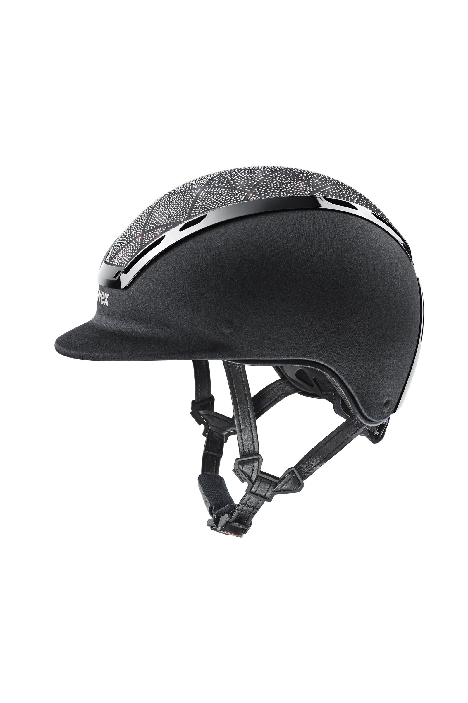 black Uvex Exxeed Flash Casque équitation