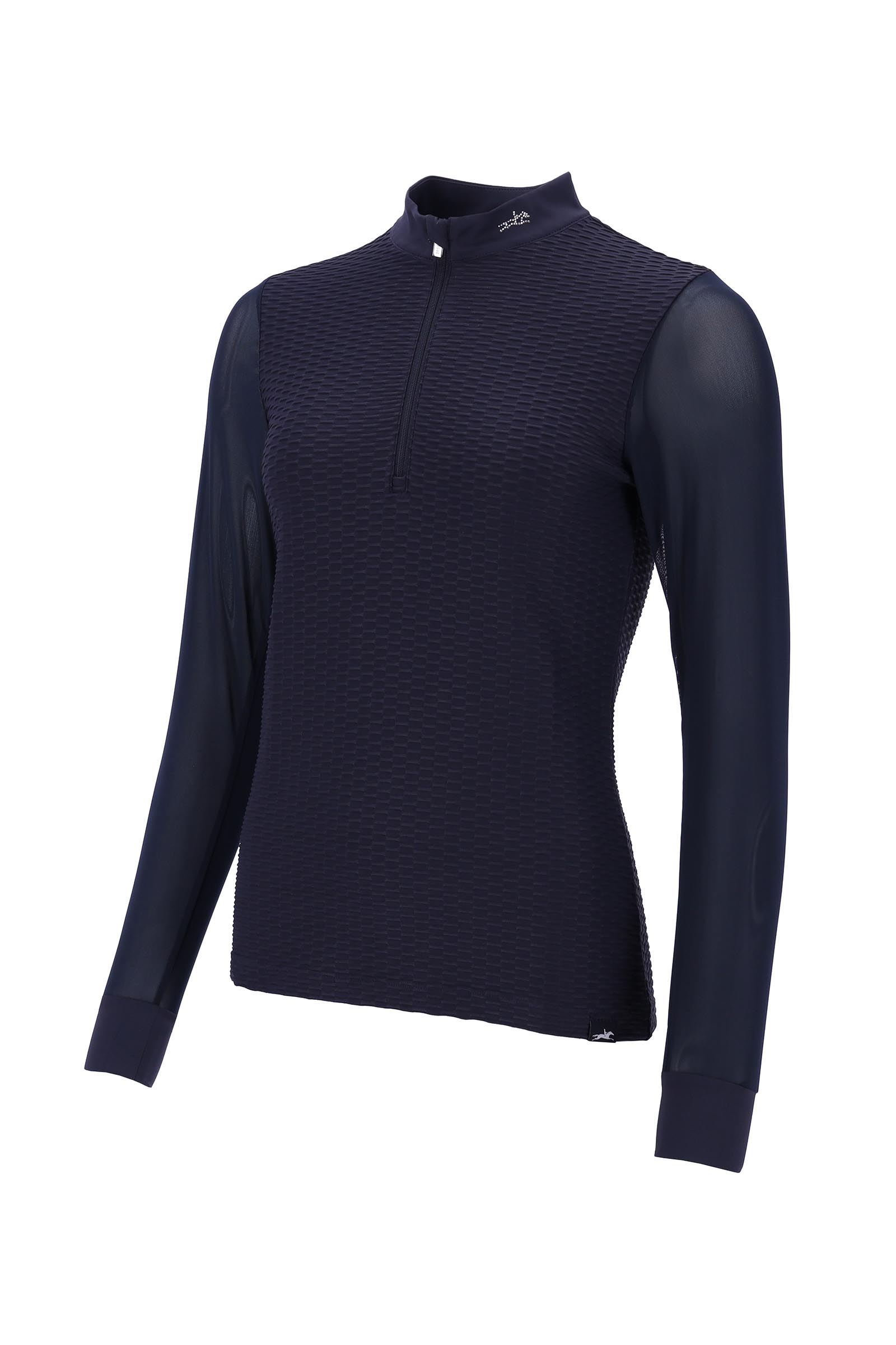 Dark Navy Schockemöhle Sports SPGianna T-shirt technique d'entraînement pour femme