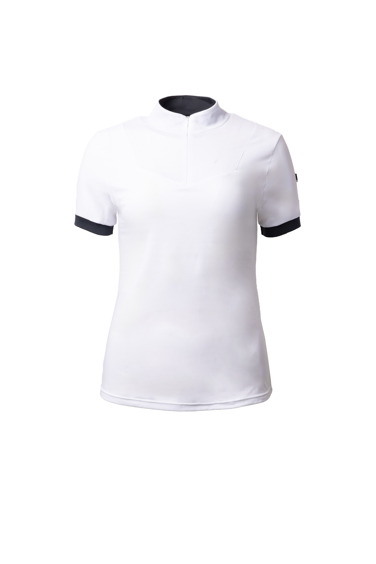 Blanc Polo technique Horze Taylor, femme