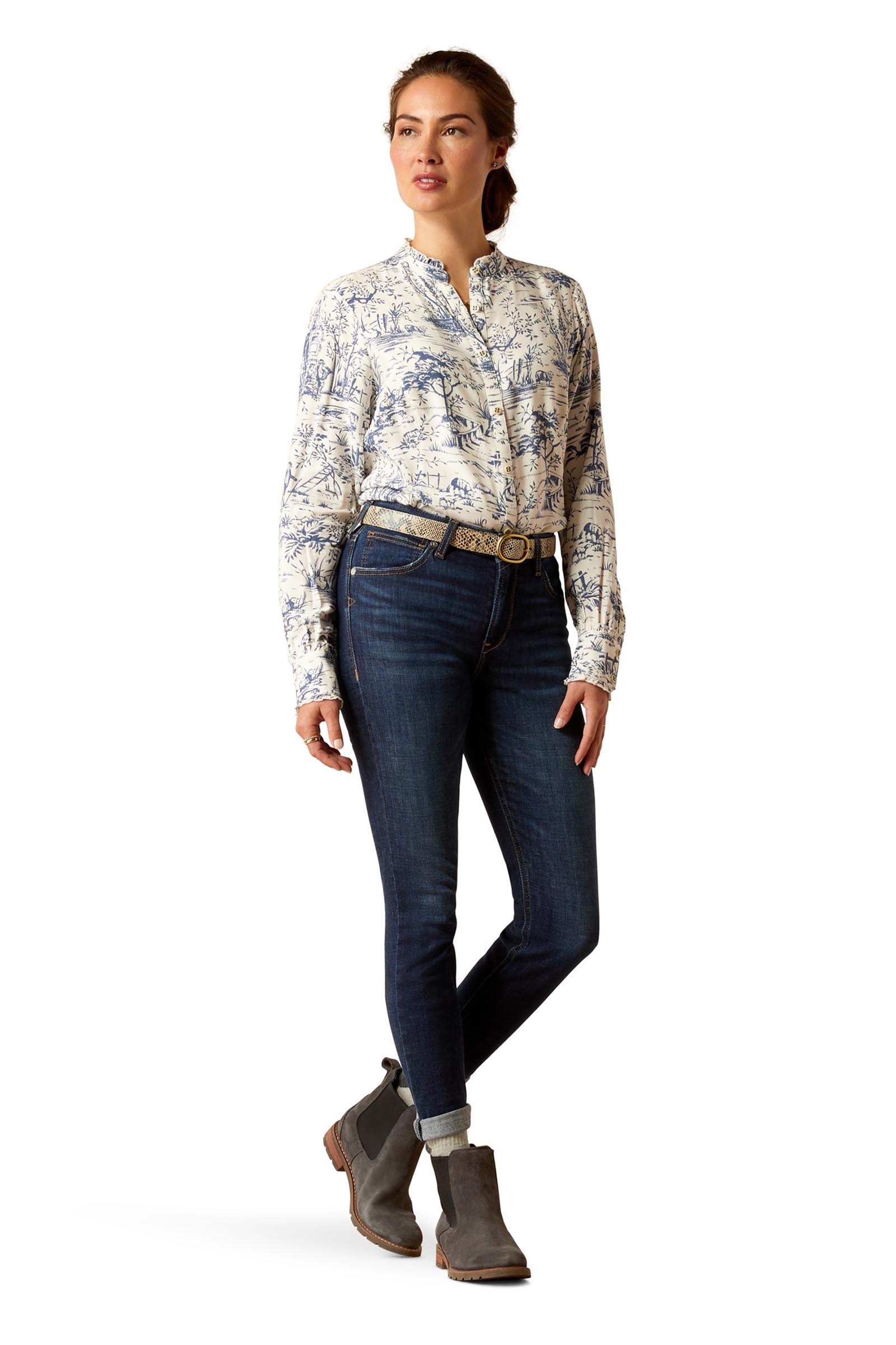 Ariat High Rise Bridle Jean skinny femme taille haute