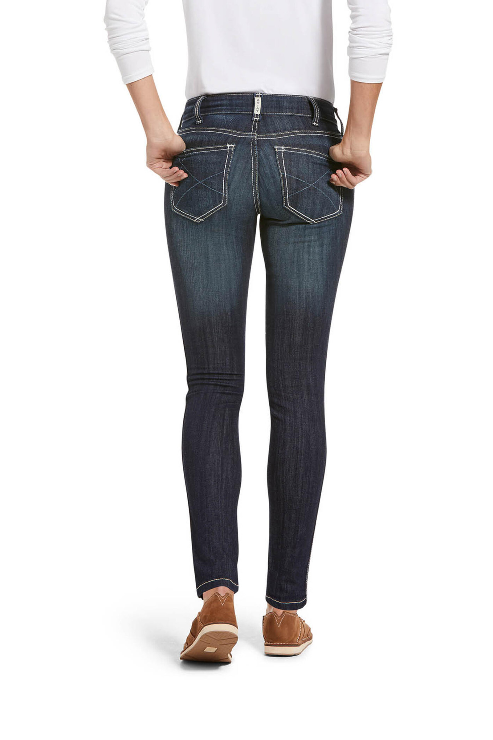 Ariat Ella R.E.A.L. Outseam jean skinny pour femme avec taille mi-haute