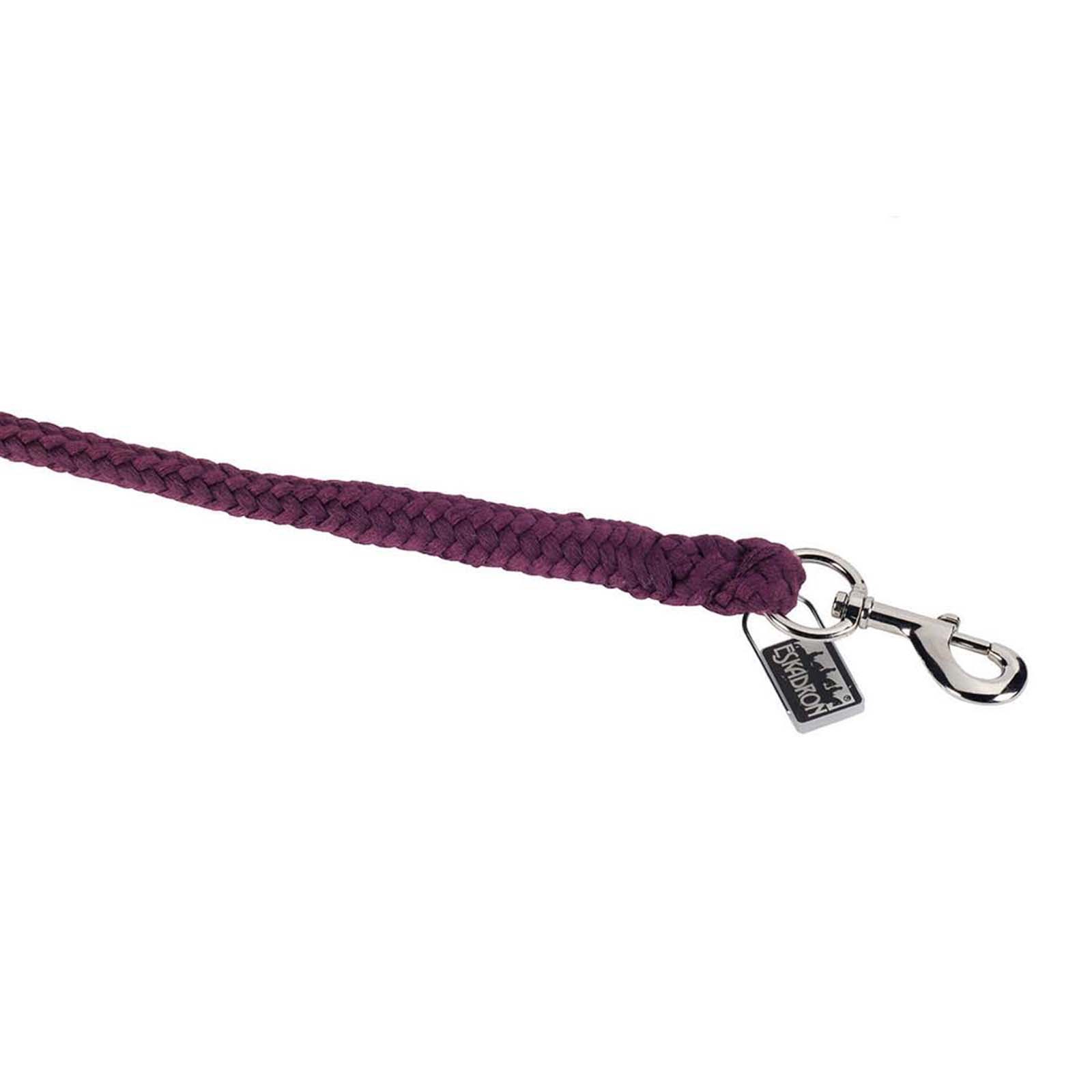 Burgundy Dark Red Eskadron Rope swivel hook nickel coated, pcs