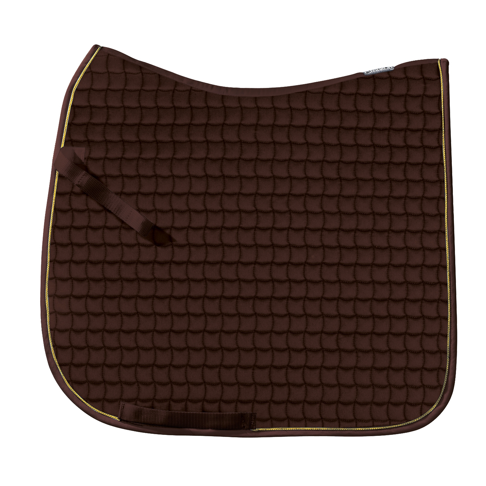 Tapis de selle de dressage coton Eskadron Or