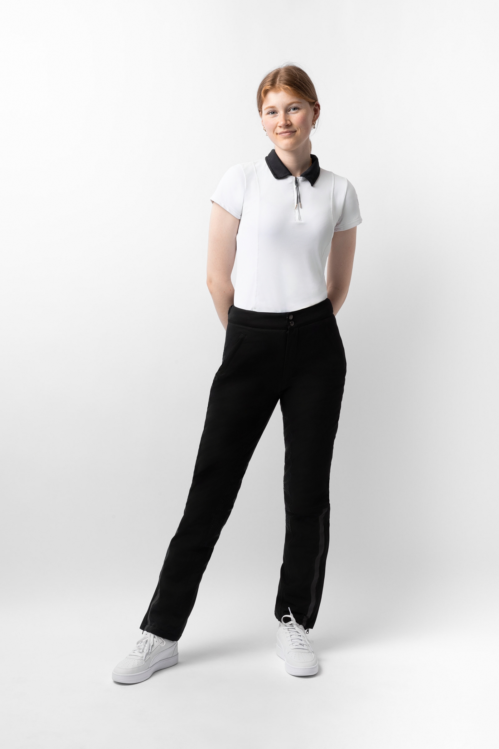 Pantalon d'&eacute;quitation thermique matelass&eacute; B Vertigo Dana, femme