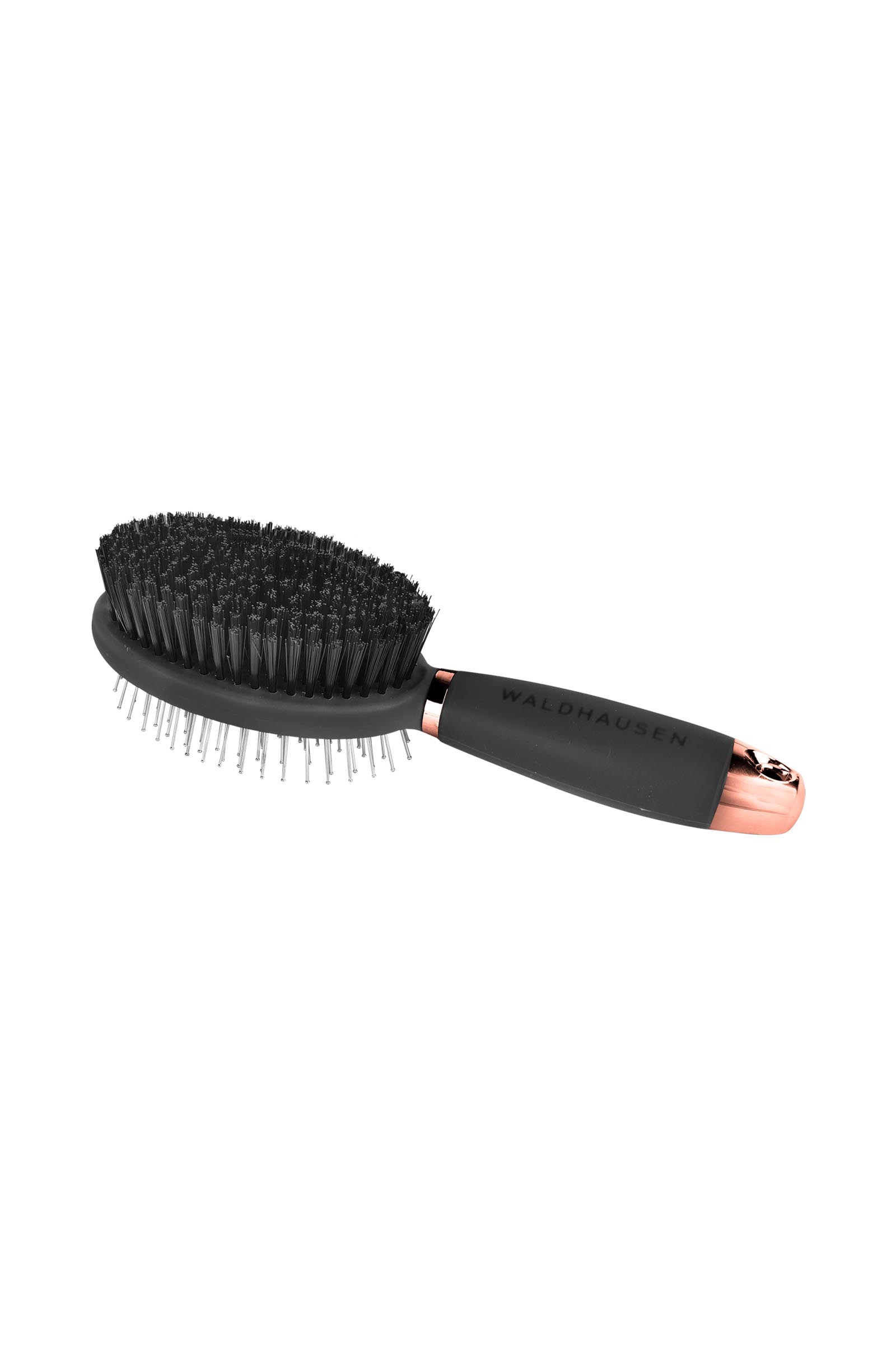 Waldhausen brosse double face avec poignée en gel