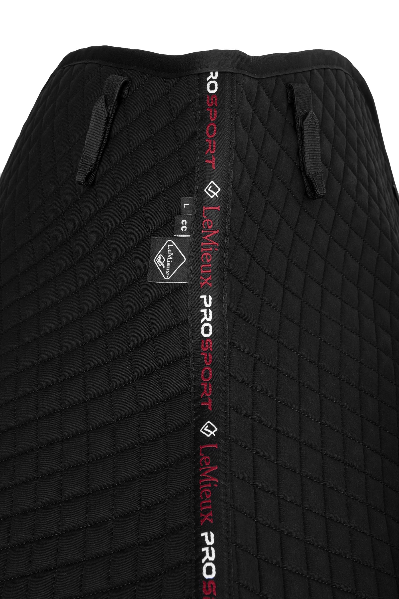 LeMieux Cotton Close Contact tapis de selle saut d&rsquo;obstacles