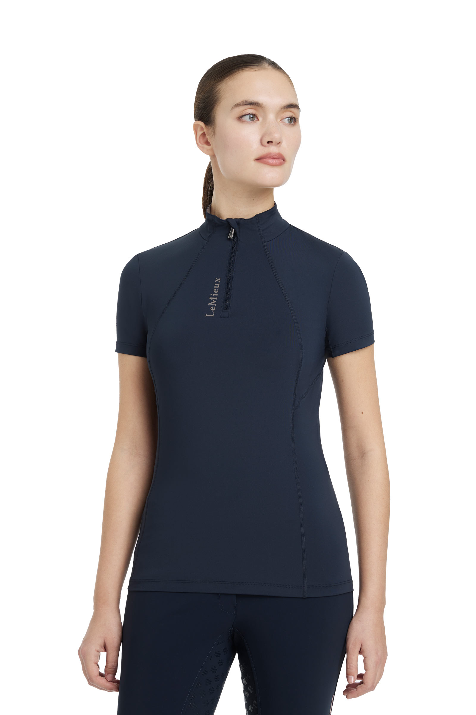 Navy LeMieux Classique sous-v&ecirc;tement technique femme manches courtes