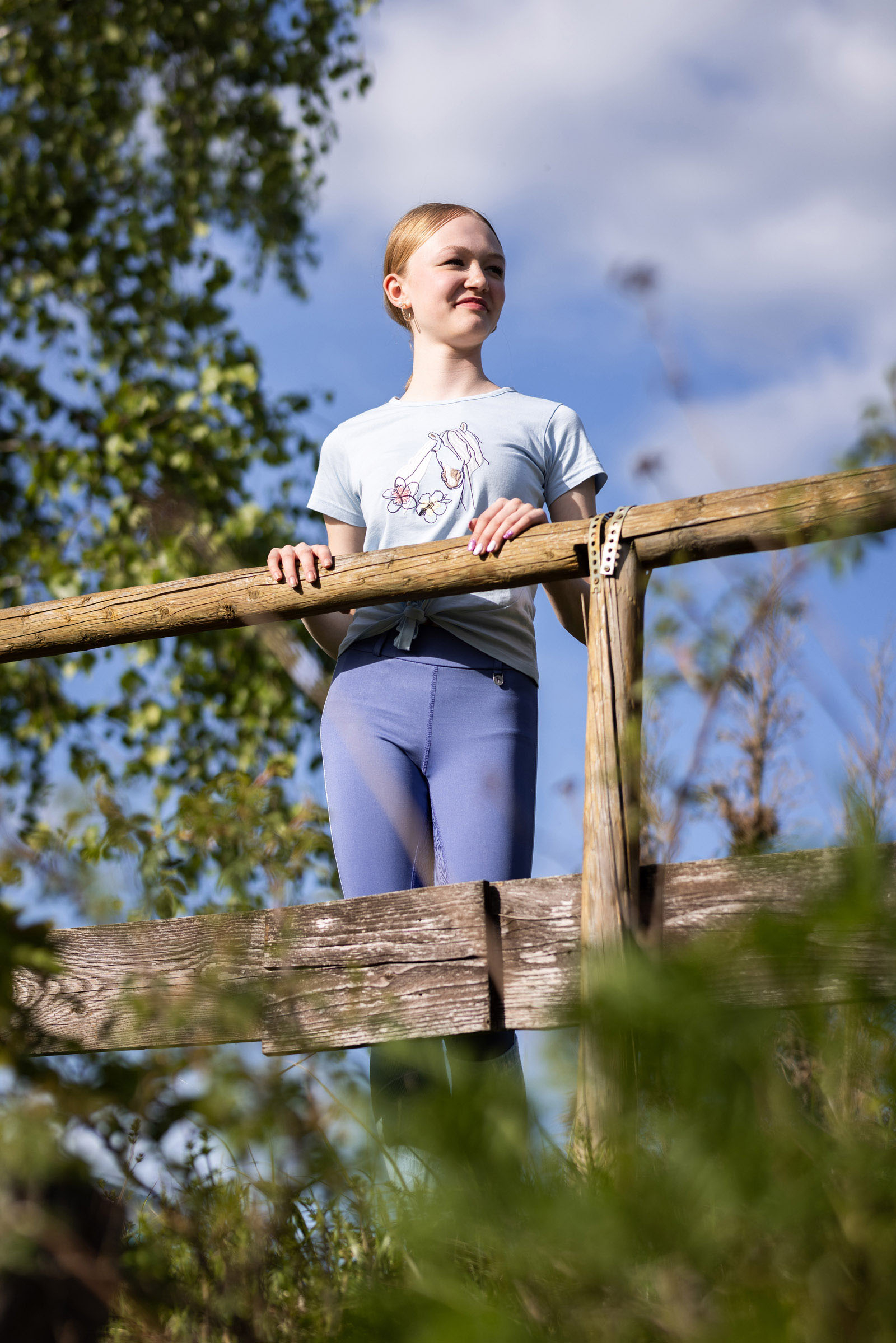 T-shirt Horze Soena Enfant