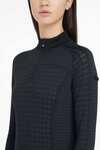 LeMieux Aspen Houndstooth Top with Quarter Zip