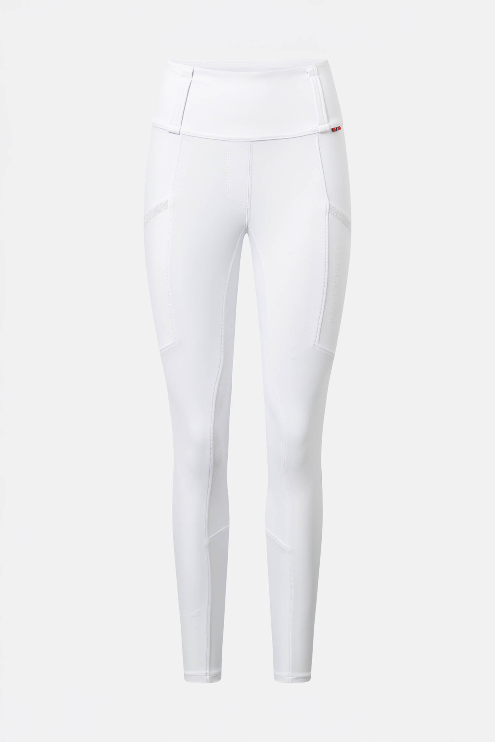 White B Vertigo Diana legging d'&eacute;quitation &agrave; fond int&eacute;gral compressif pour femme  