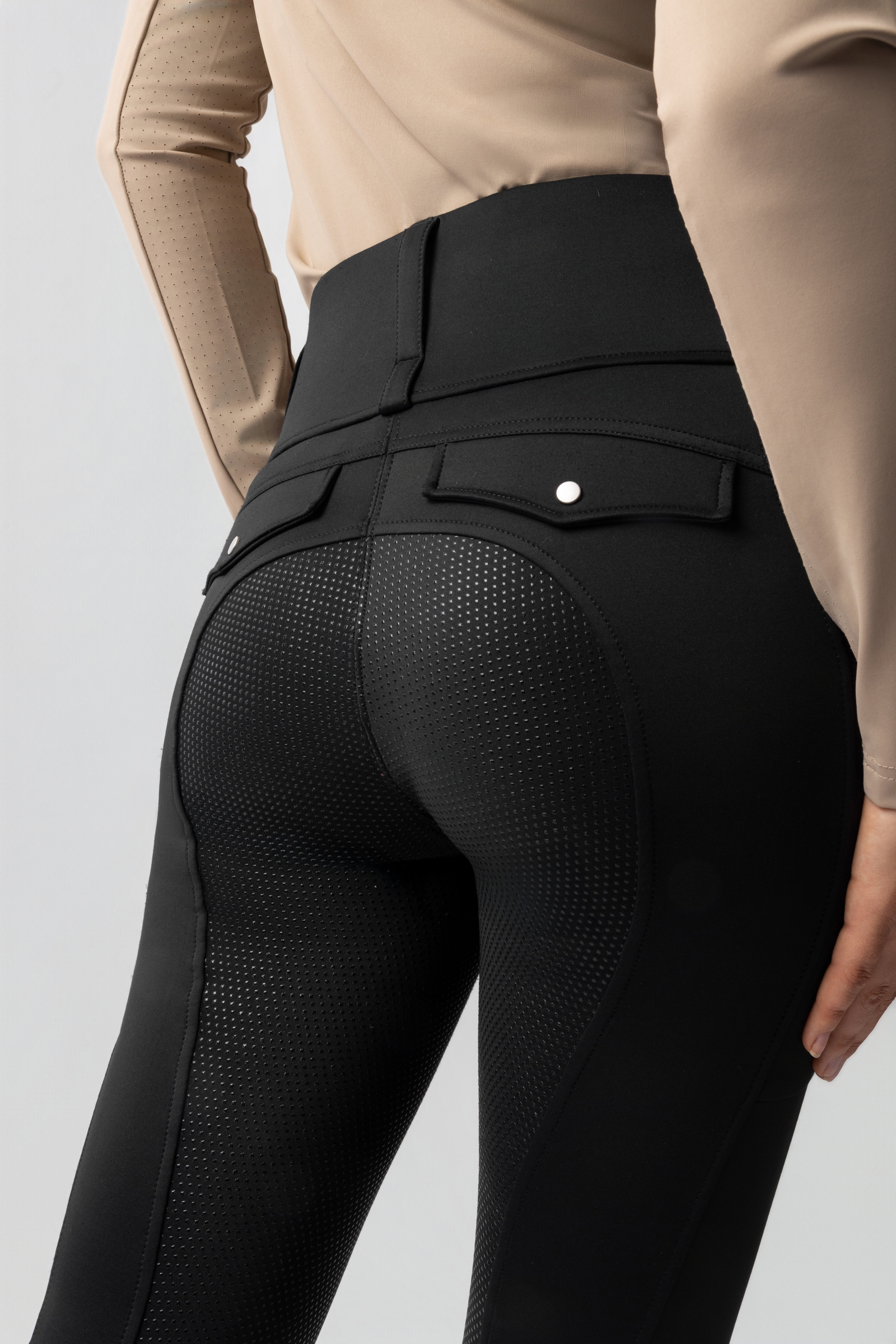 Horze Anya pantalon d&rsquo;&eacute;quitation thermo hybride femme full grip
