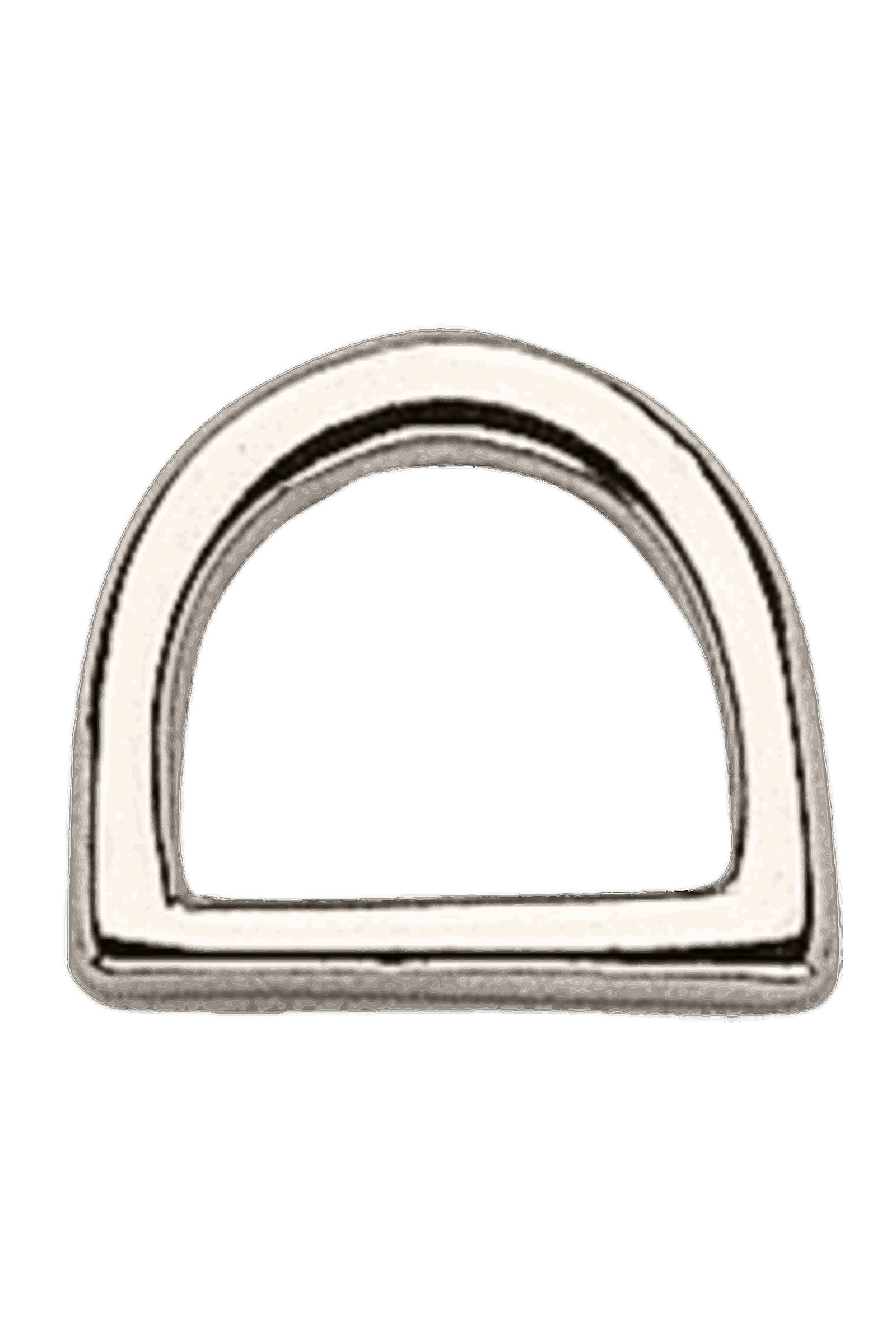 Sprenger D-ring curved, casted