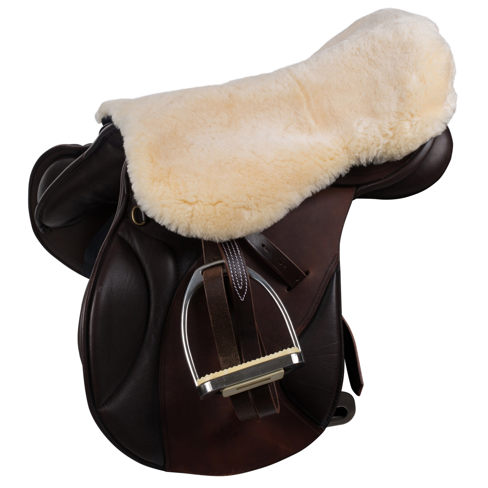 Couvre-si&egrave;ge de selle mouton Horze Harleigh