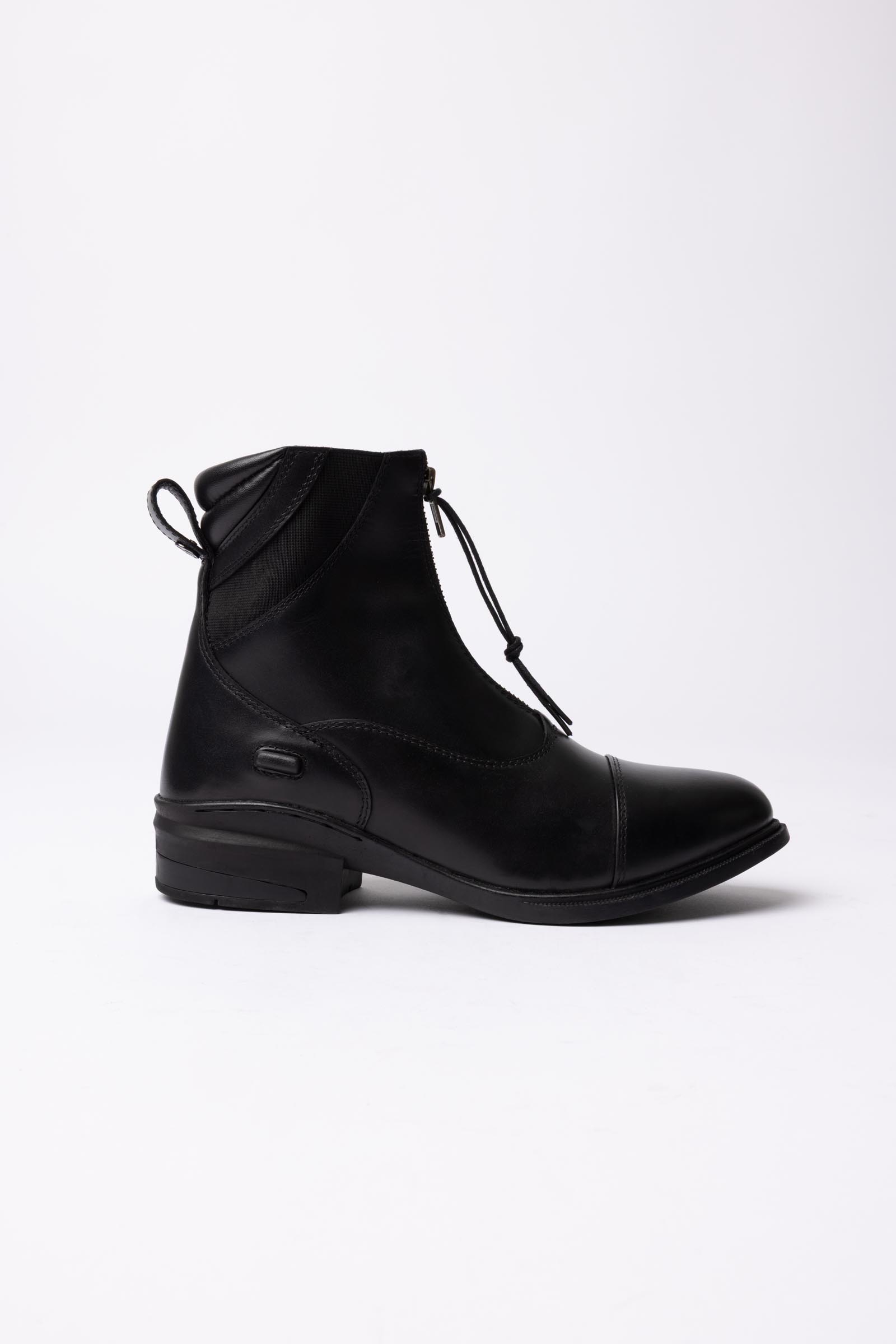 Horze Oldenburg bottines jodhpur en cuir avec fermeture &eacute;clair frontale