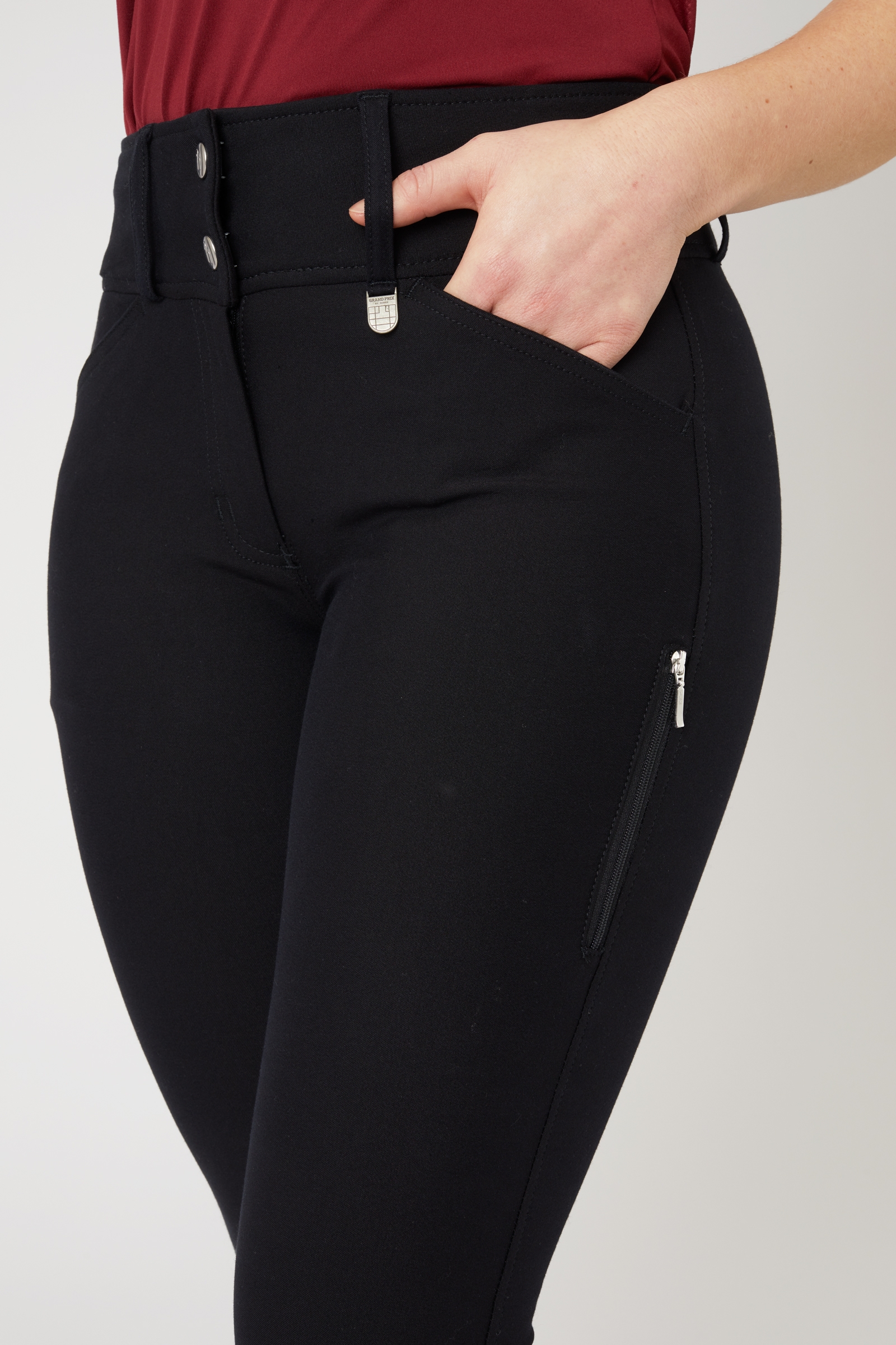 Pantalon d'&eacute;quitation basanes Grip Horze Grand Prix II, femme