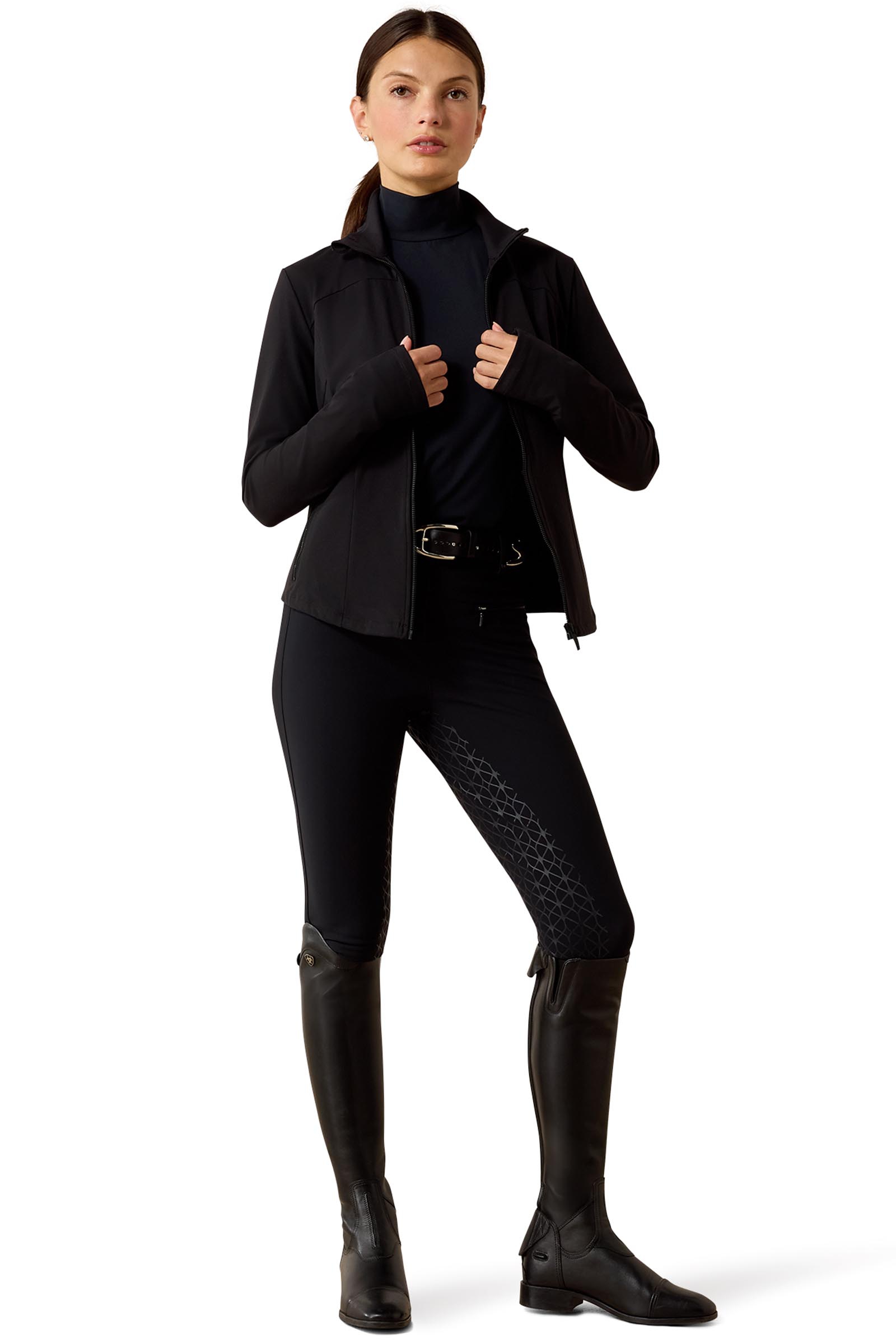 Ariat Baselayer SolVeil femme &agrave; zip int&eacute;gral