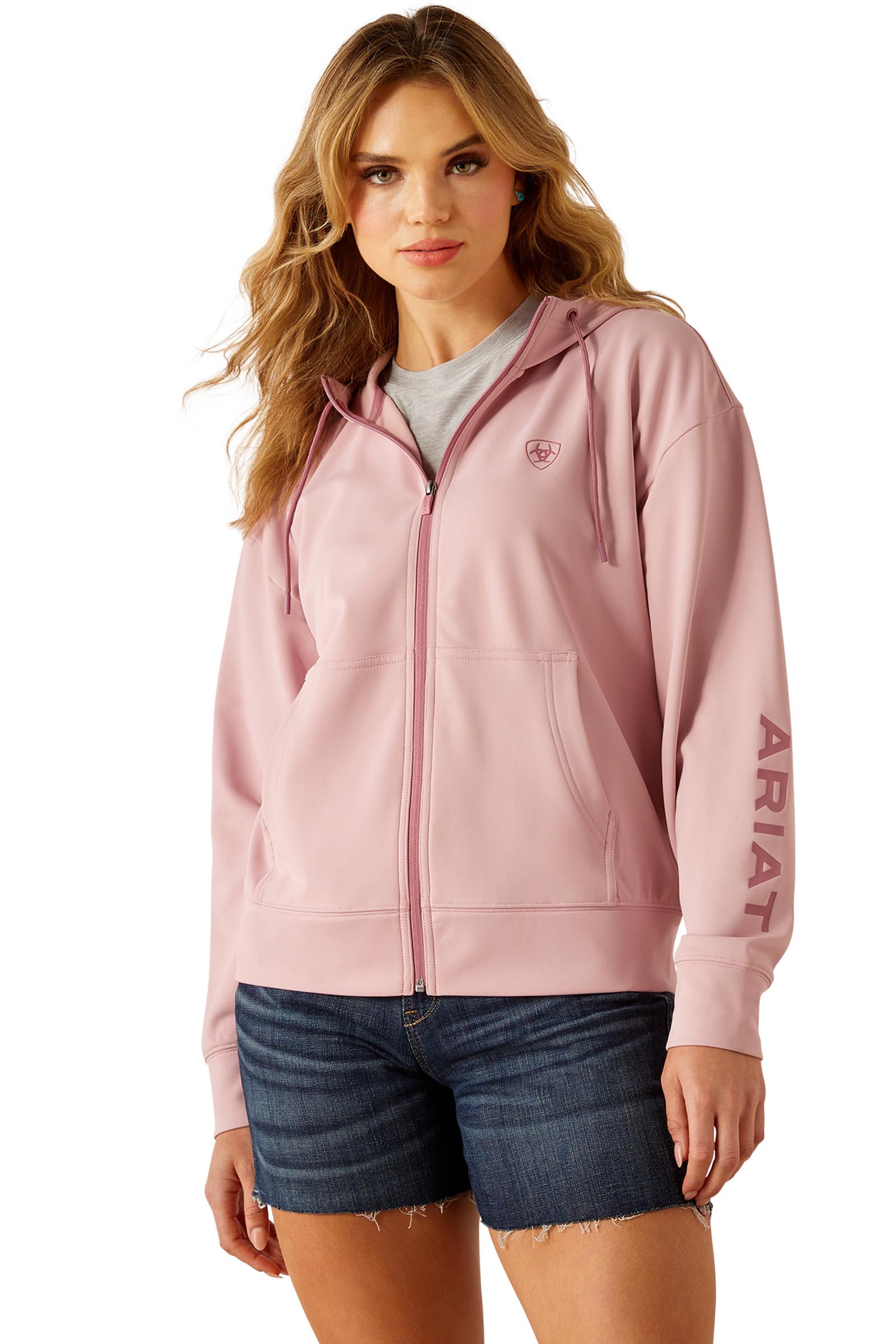 Ariat Breeze sweat &agrave; capuche pour femme avec zip int&eacute;gral