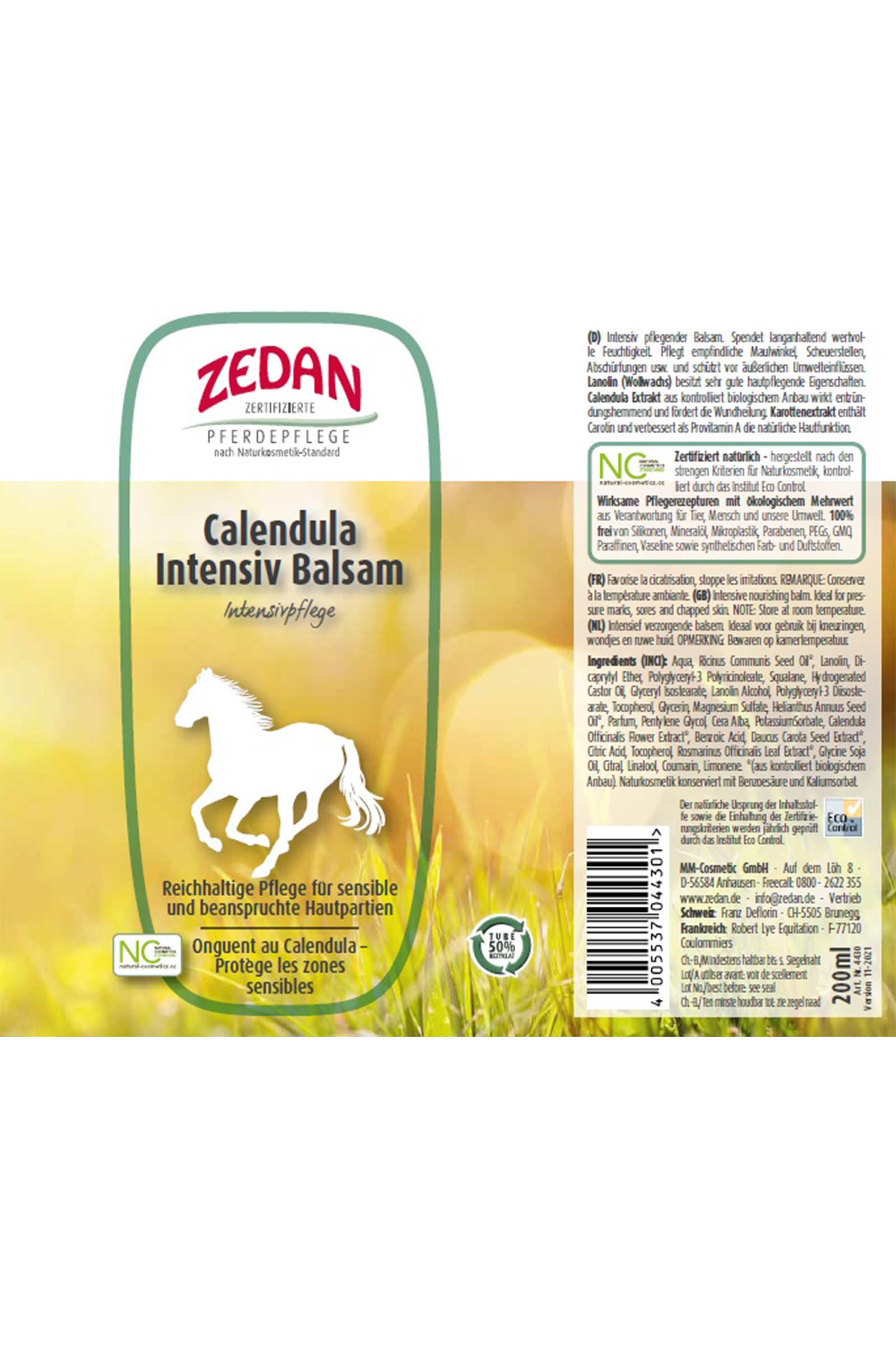Zedan Onguent au Calendula, 200ml