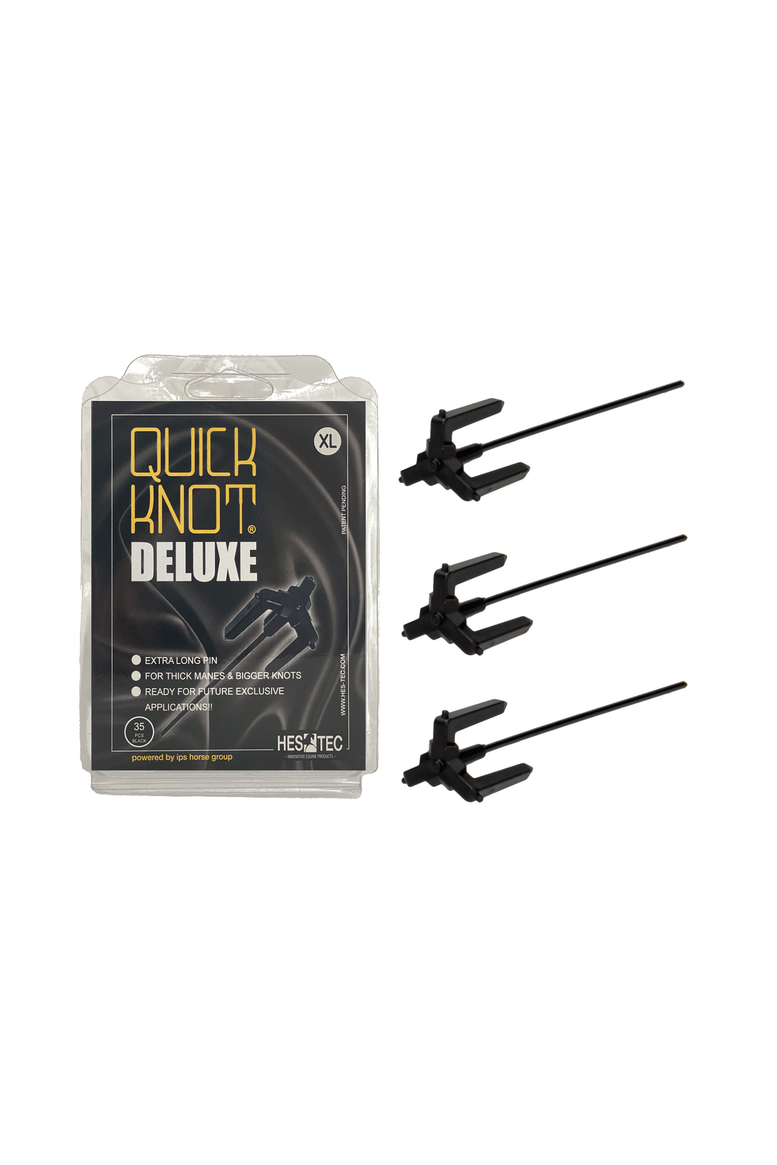 Black Aide au tressage Quick Knot Deluxe XL de Waldhausen