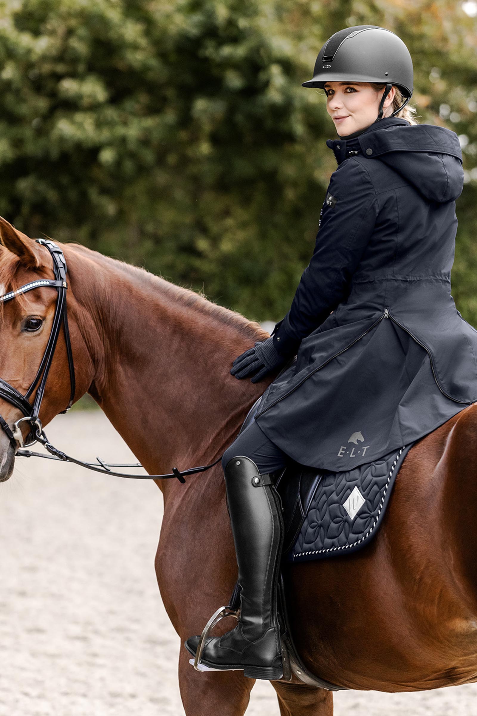 ELT Ontario Parka d'&eacute;quitation d'hiver pour femmes