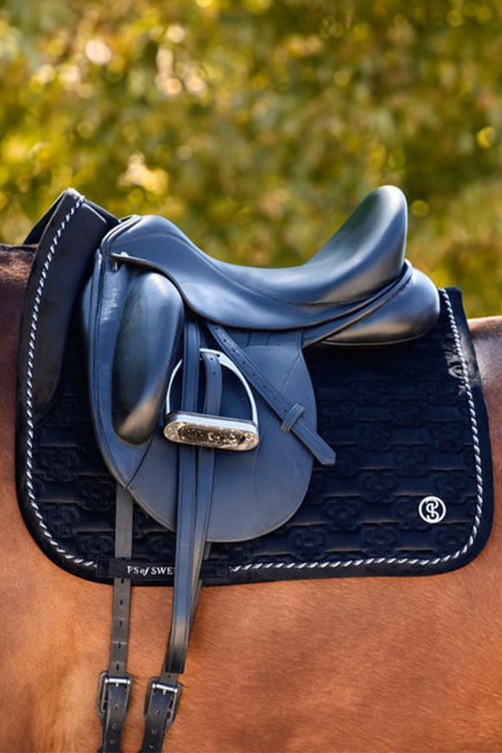 PS of Sweden satulahuovat Velvet Monogram dressage