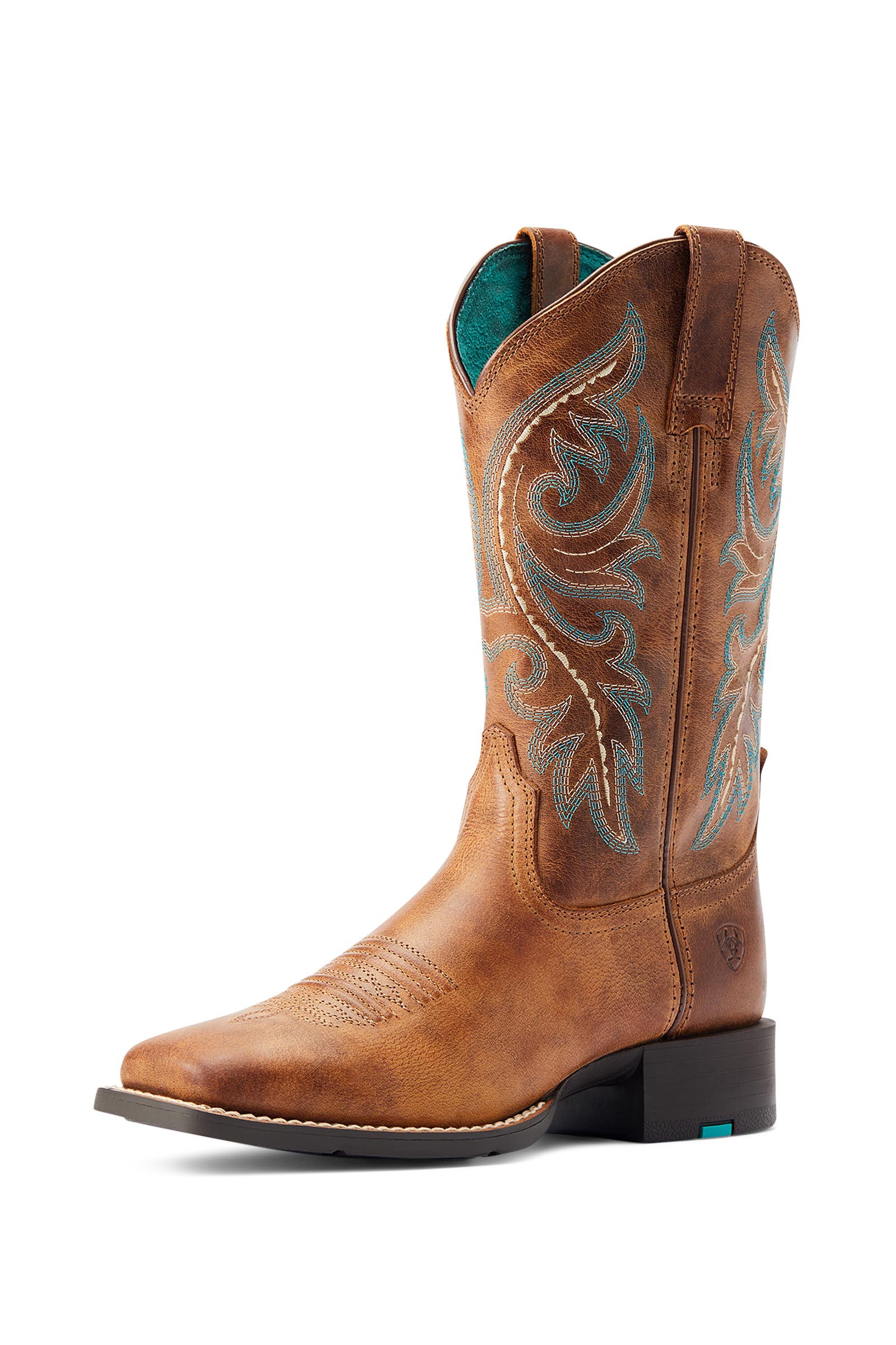 Ariat Round Up Back Zip Bottes western femme avec fermeture arri&egrave;re