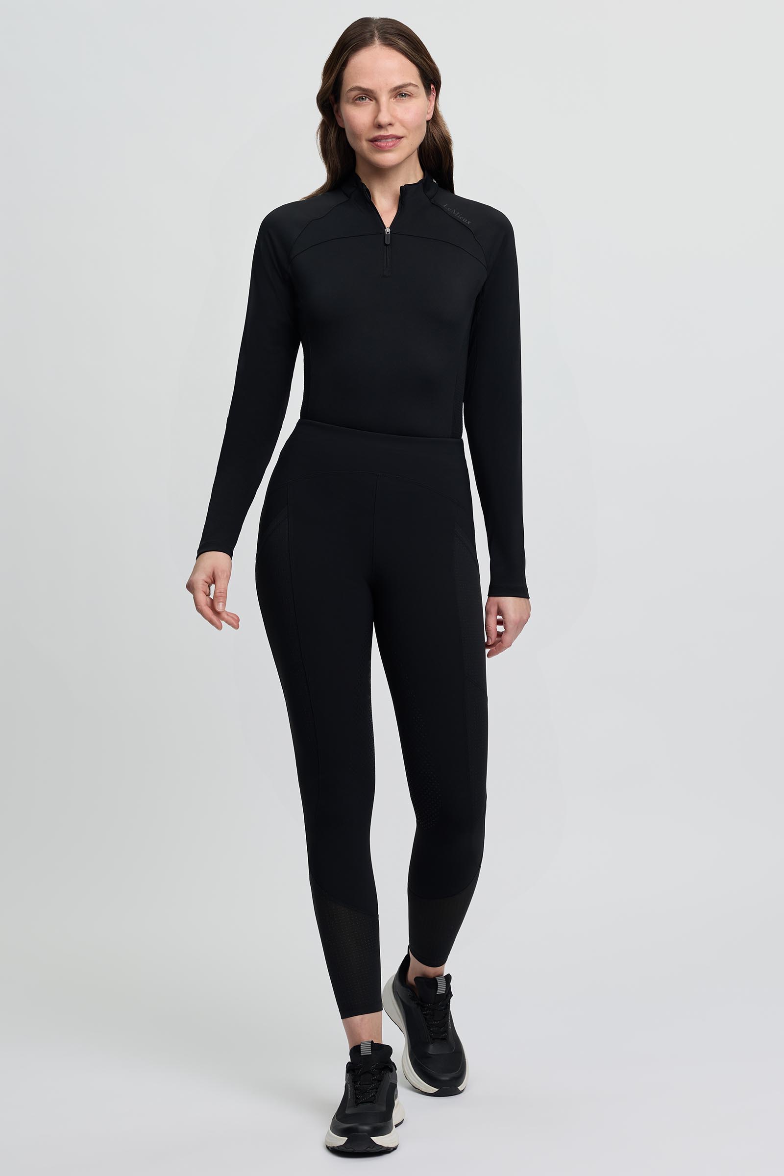 LeMieux Airflow pantalon d&rsquo;&eacute;quitation femme pull on avec si&egrave;ge int&eacute;gral