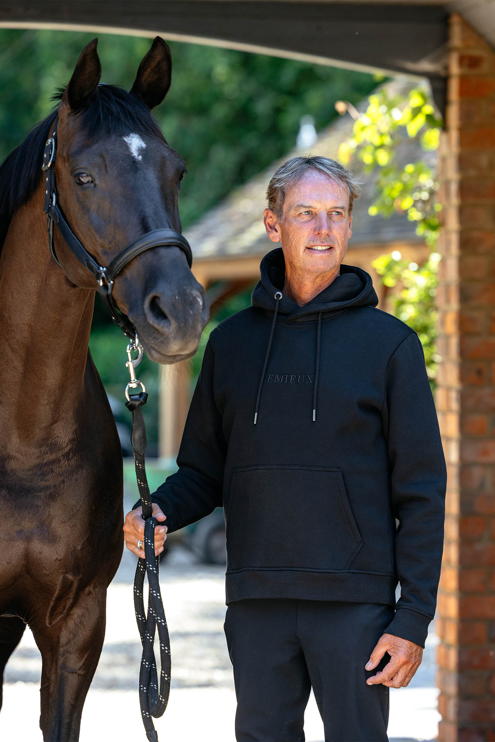 LeMieux sweat à capuche homme avec poche kangourou