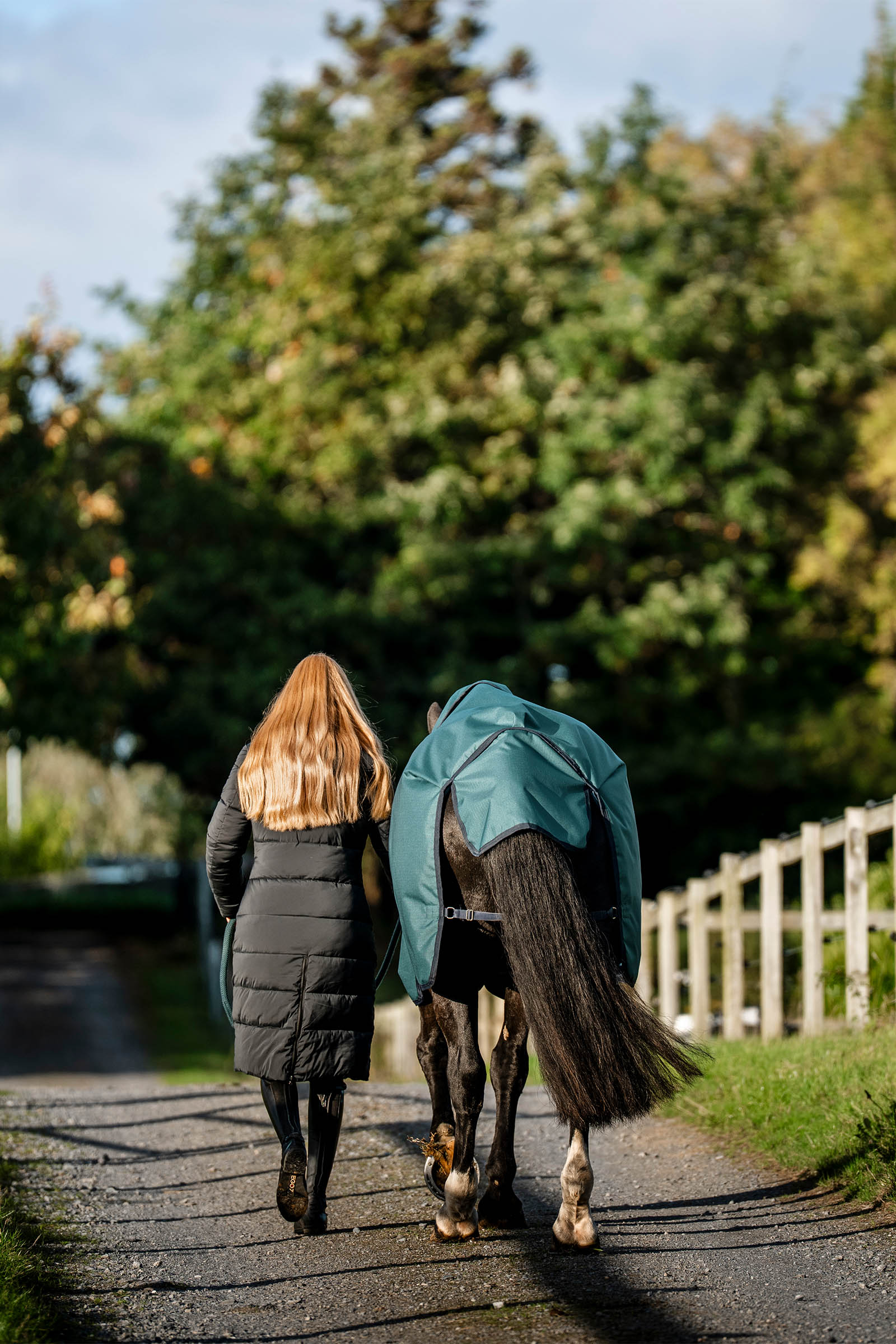 Horseware Verve manteau long matelass&eacute; pour femme