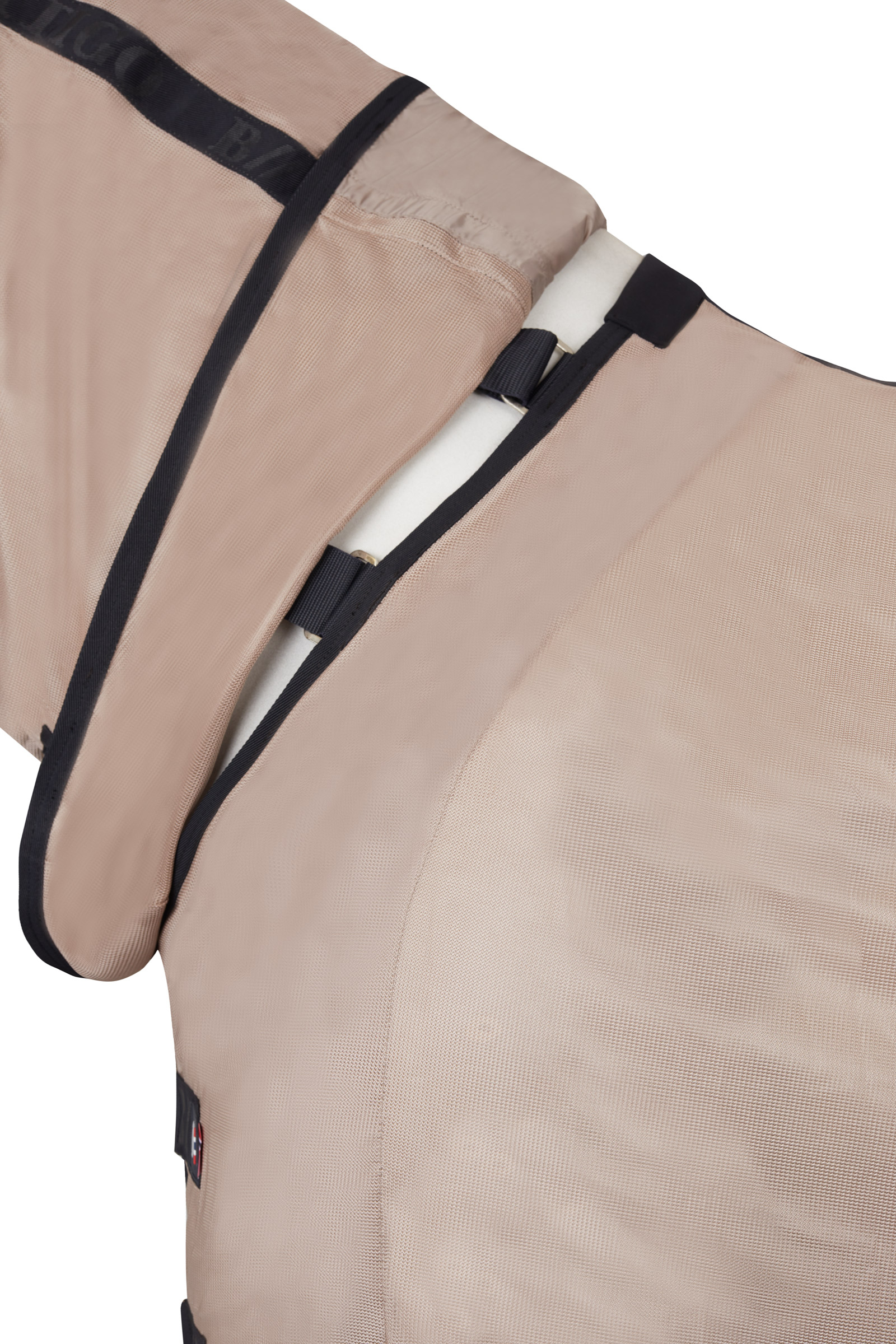 Couverture anti-mouches Horze Delux avec  couvre-encolure amovible et protection UV