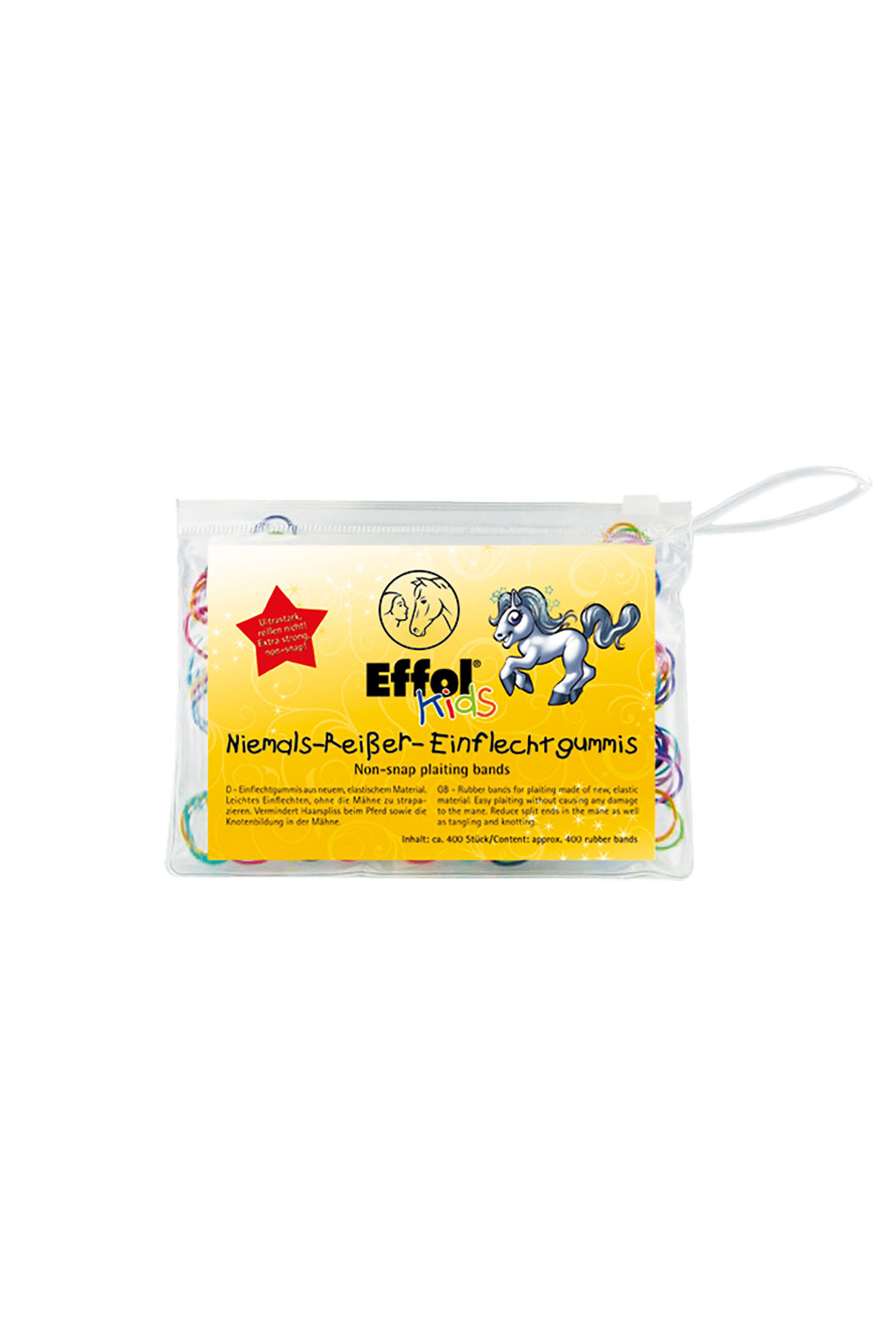 Elastiques à natter Effol Kids, 400 pièces