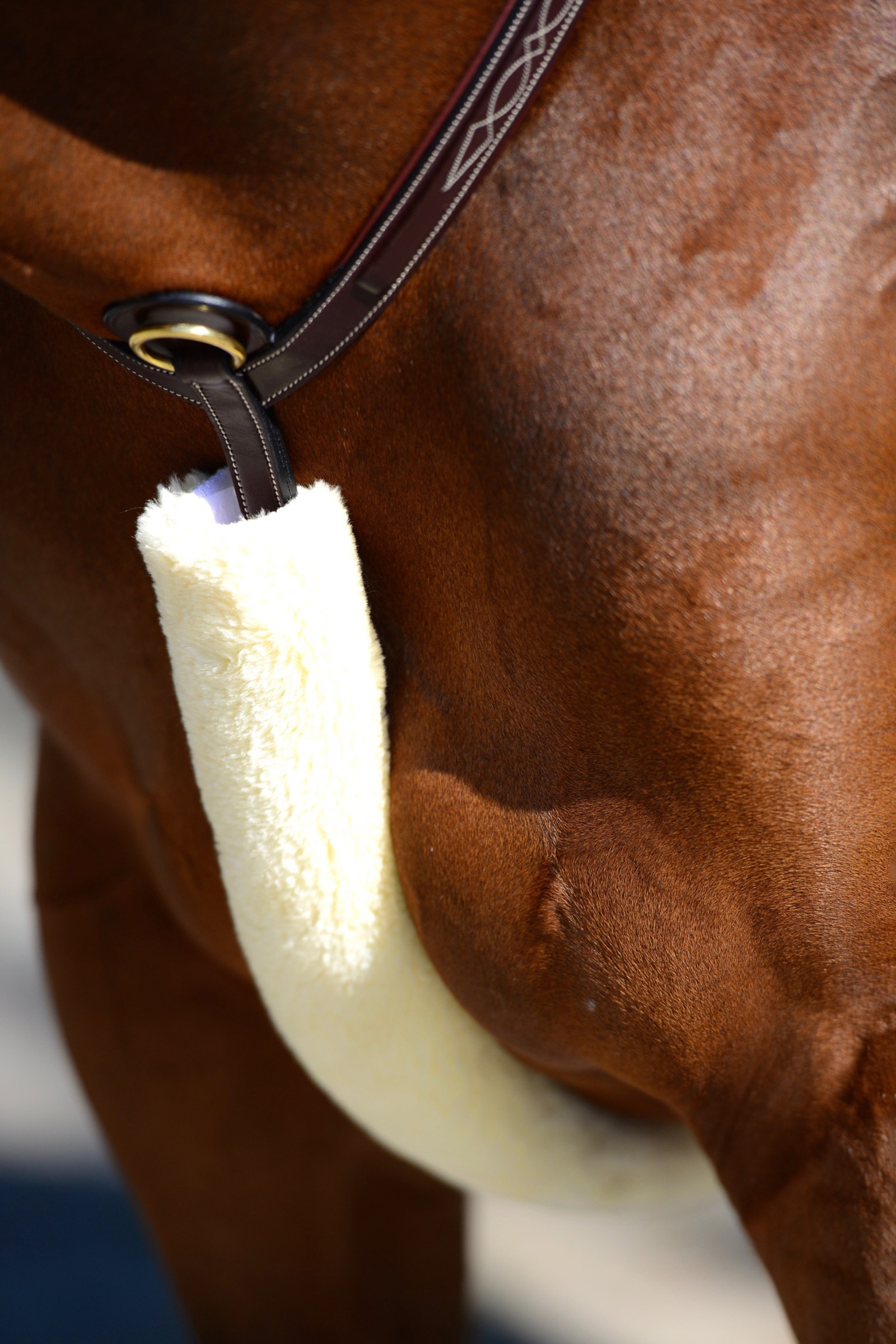 Natural Fourreau de bricole en mouton Kentucky Horsewear