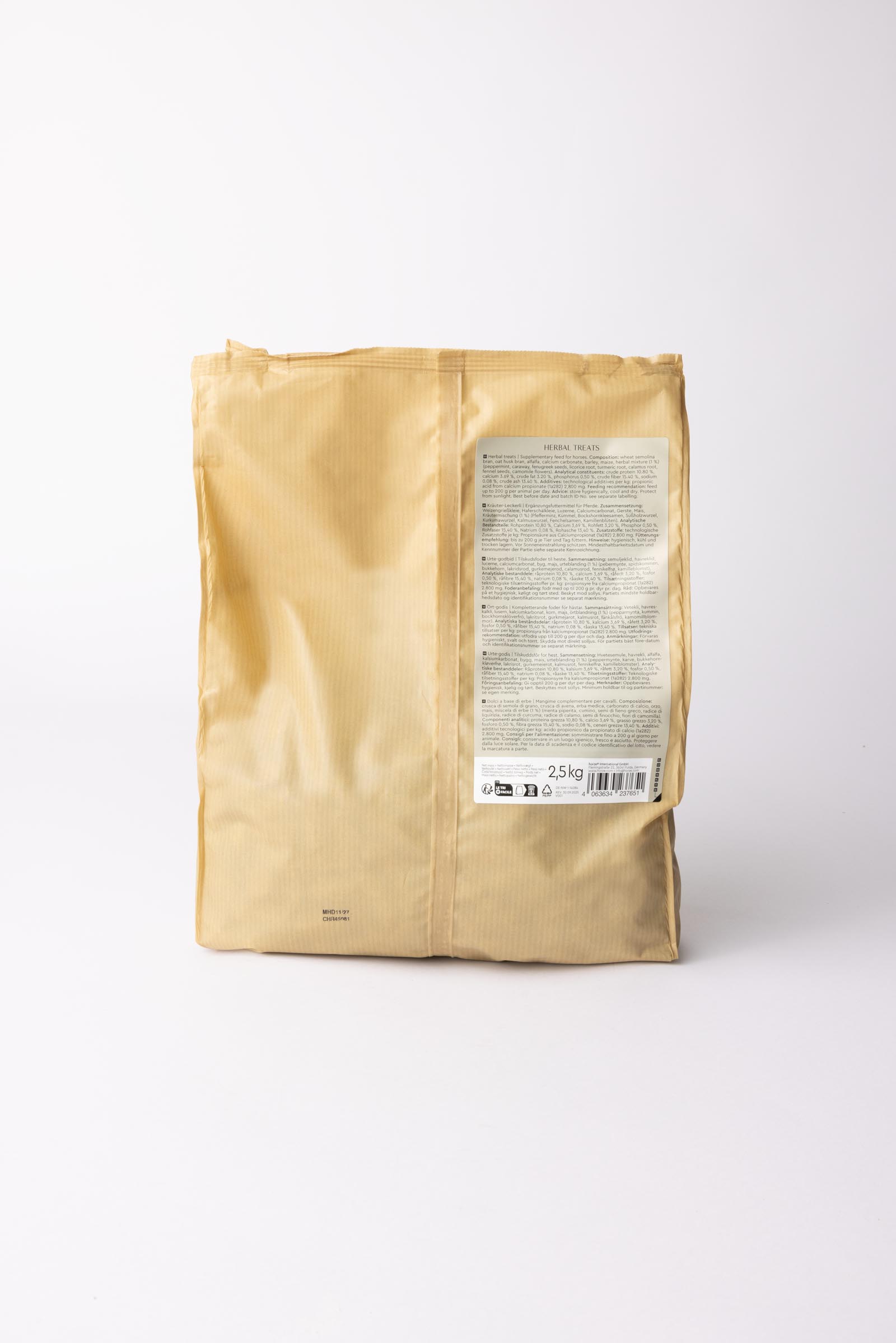 Horze Biscuits Plantes, Friandises 2,5 kg