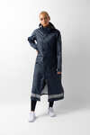 Horze Hazel long manteau de pluie femme avec fentes