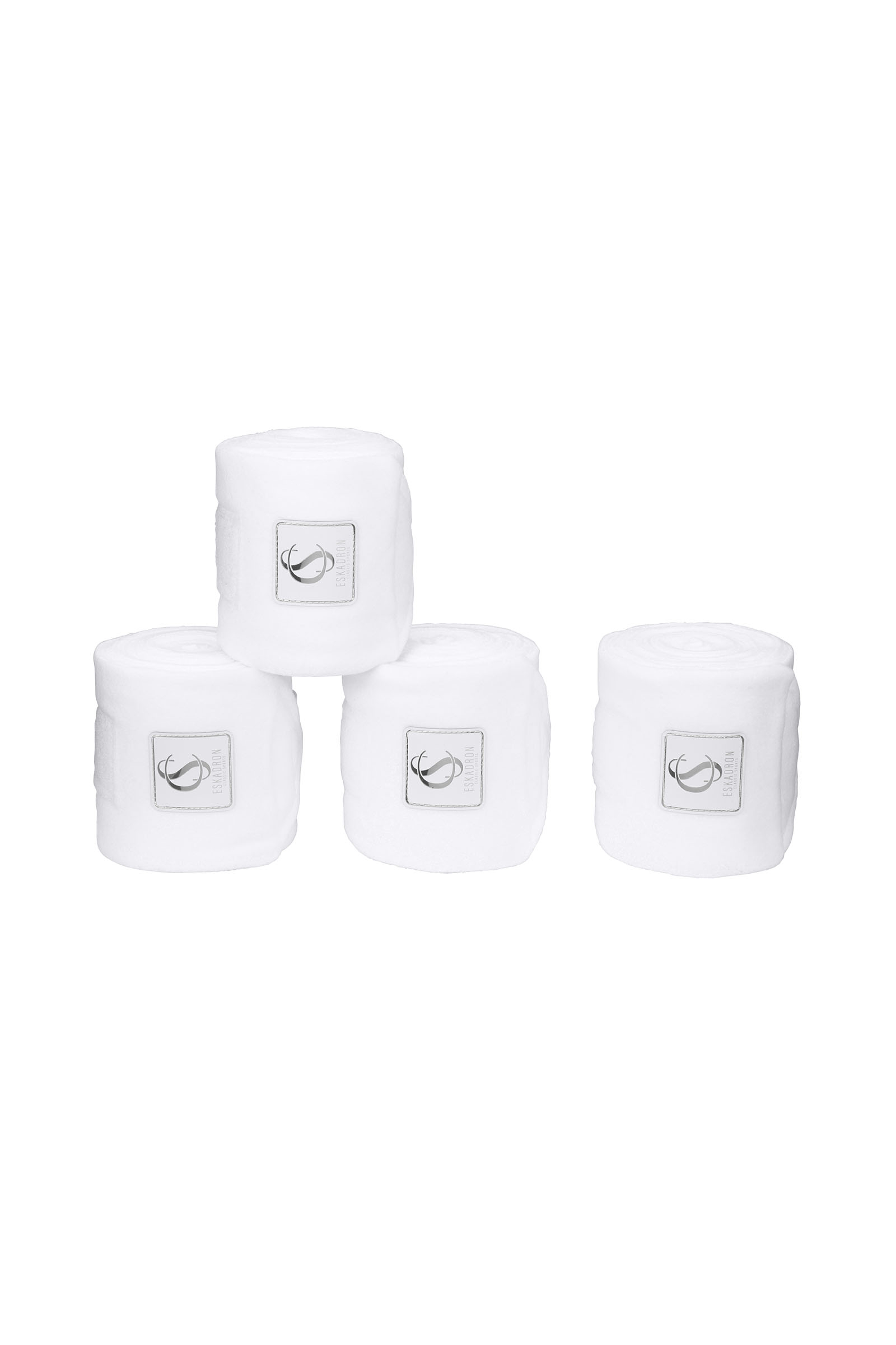 white Eskadron Classic Sports SS25 bandages en polaire