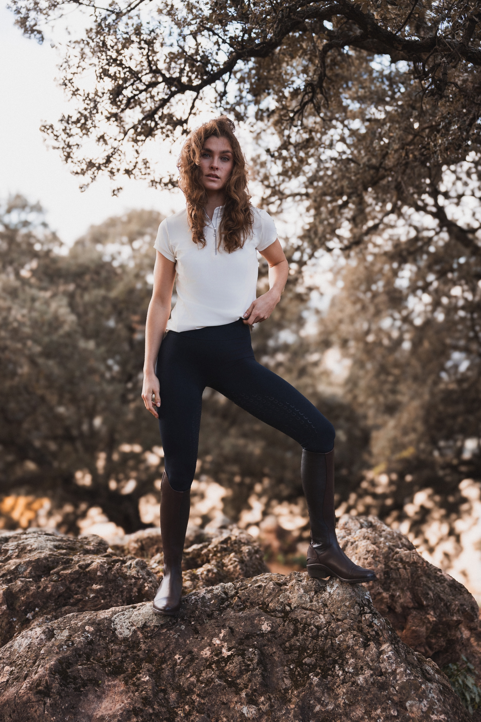 Horze Nessa Collants Scrunch Fullgrip Sans Couture