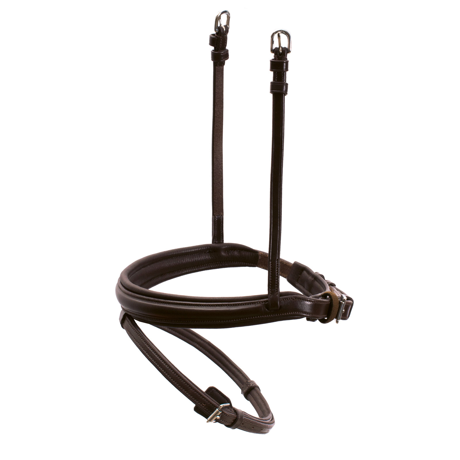 Dark Brown/Silver Muserolle Schockemöhle Sports Rome Select