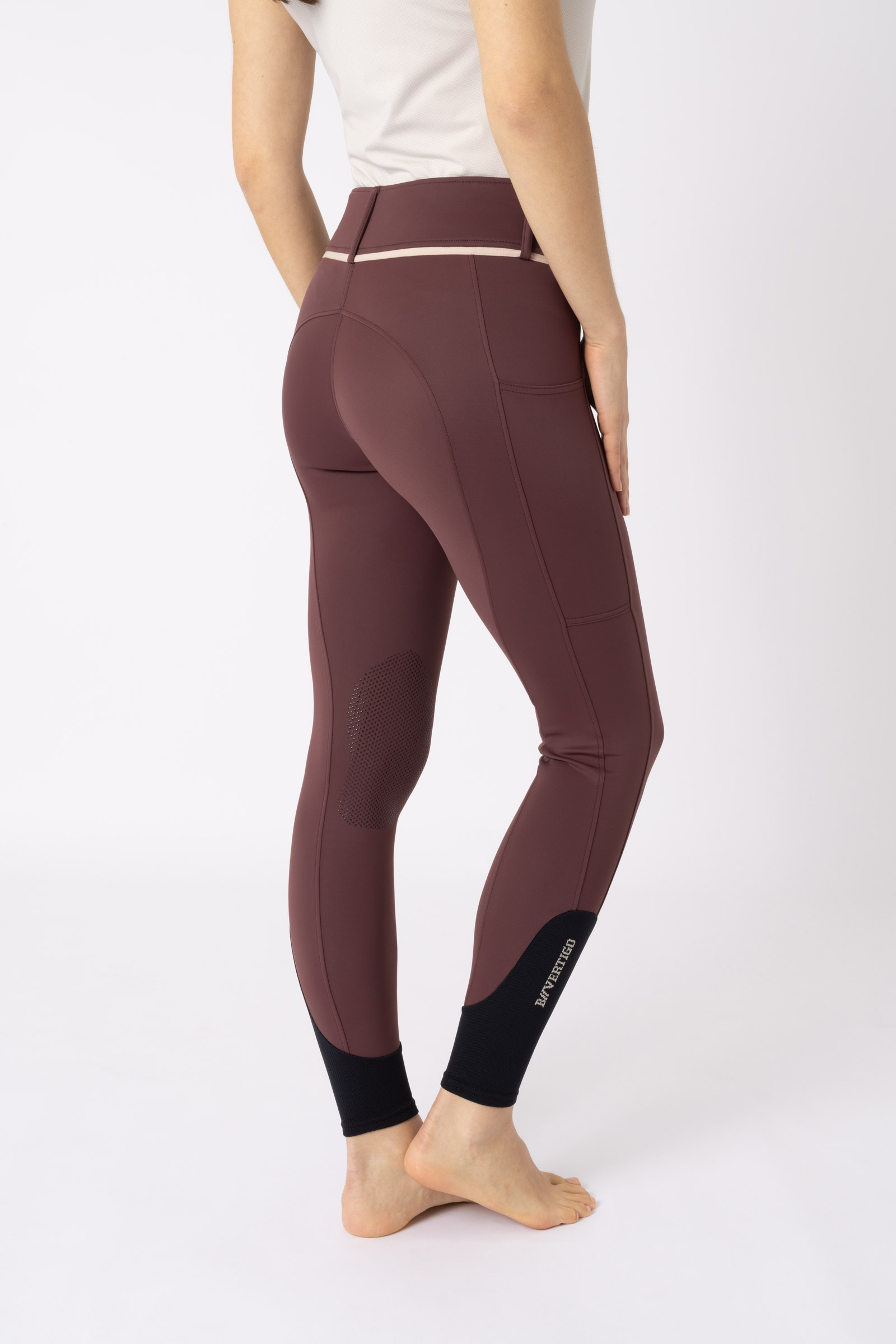 Pantalon d'&eacute;quitation basanes genoux grip B Vertigo Elea, femme