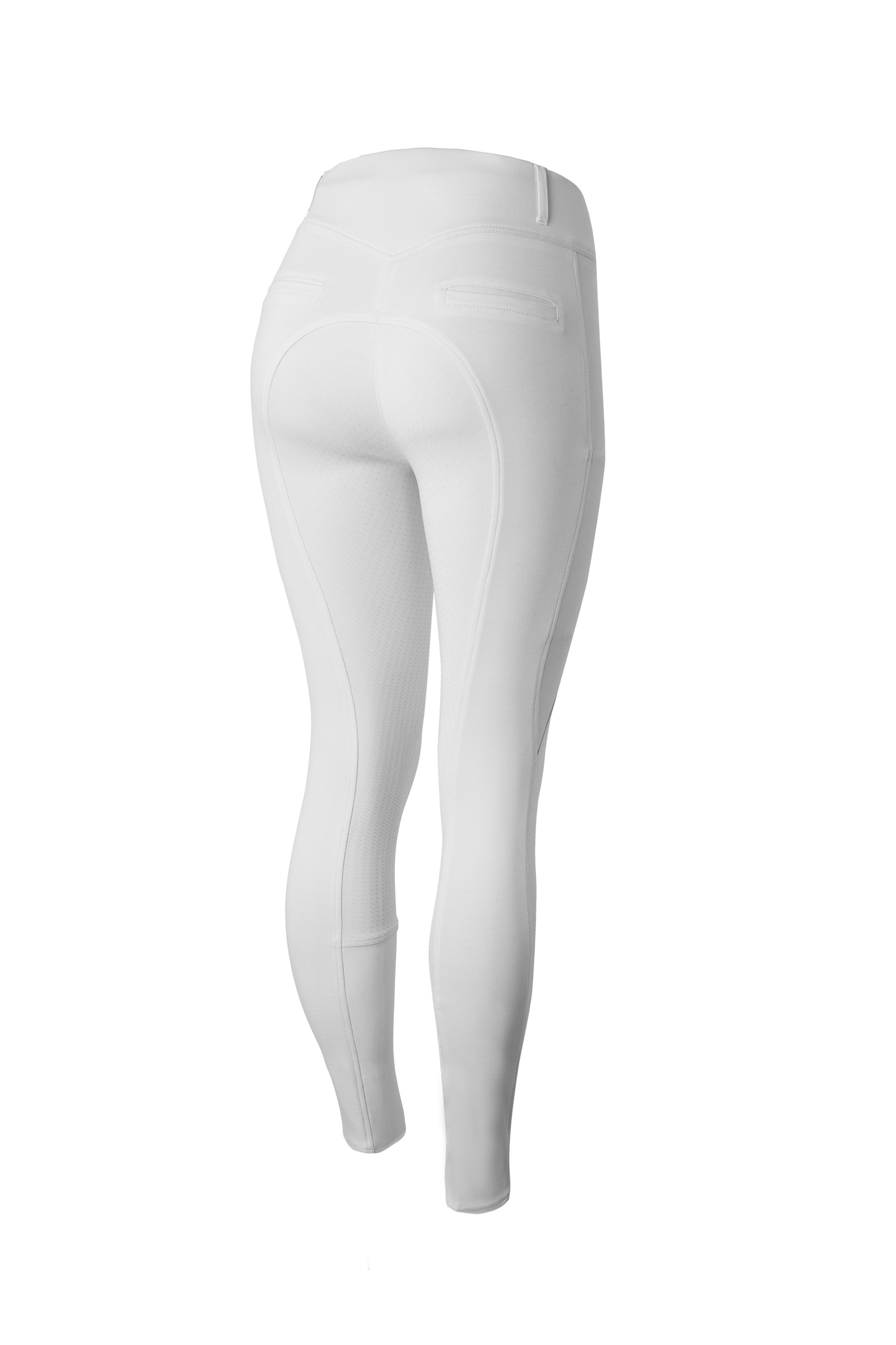 White Horze Mira Pantalon d'&eacute;quitation taille haute, silicone, fond int&eacute;gral, femme