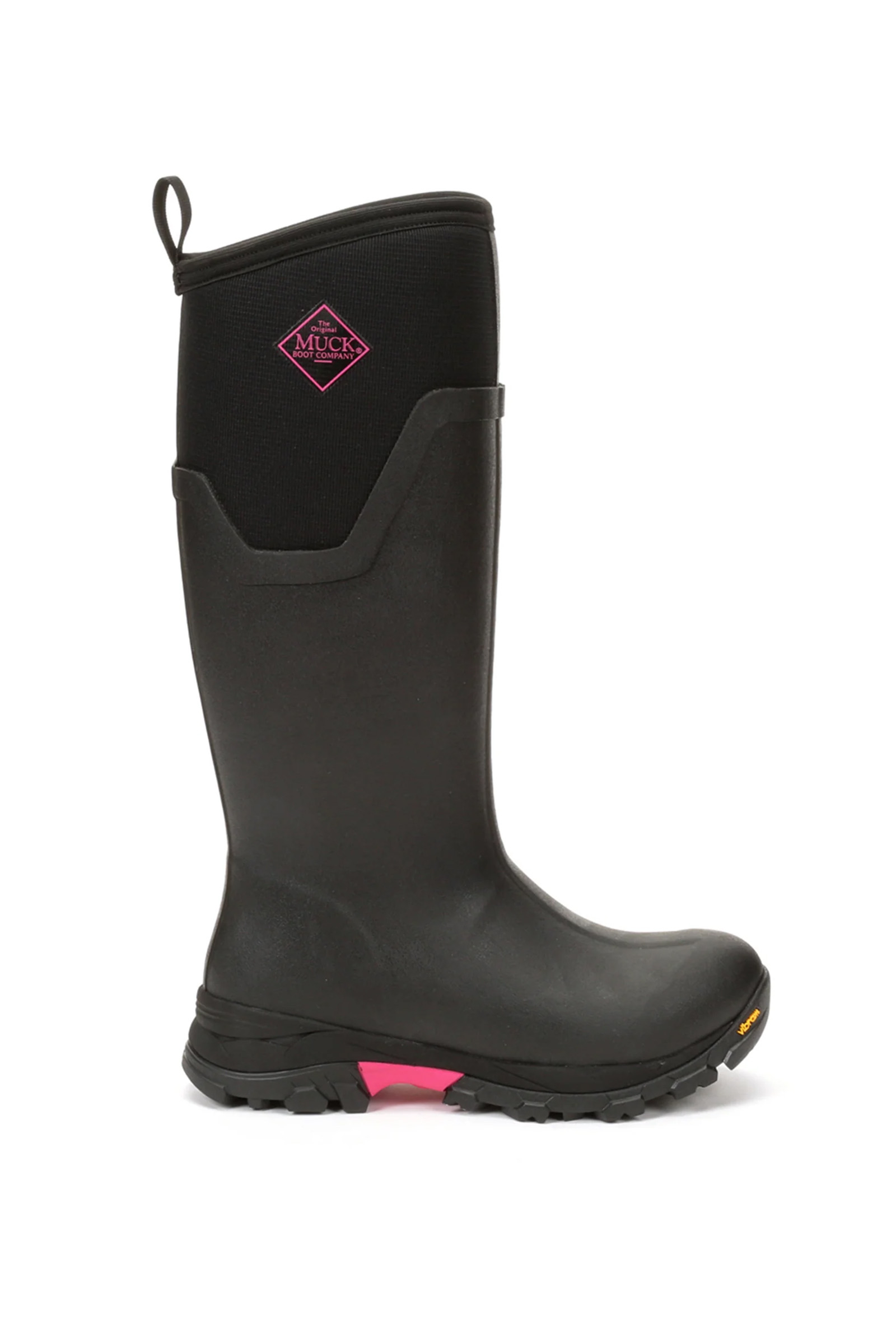 Black/Pink Muck Boot Arctic Ice AG All Terrain bottes pour femmes