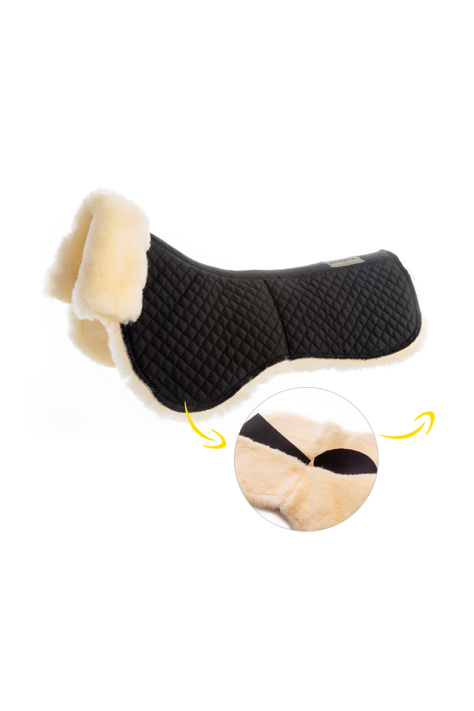 Kavalkade Tapis en Laine de Mouton avec Poches Intérieures